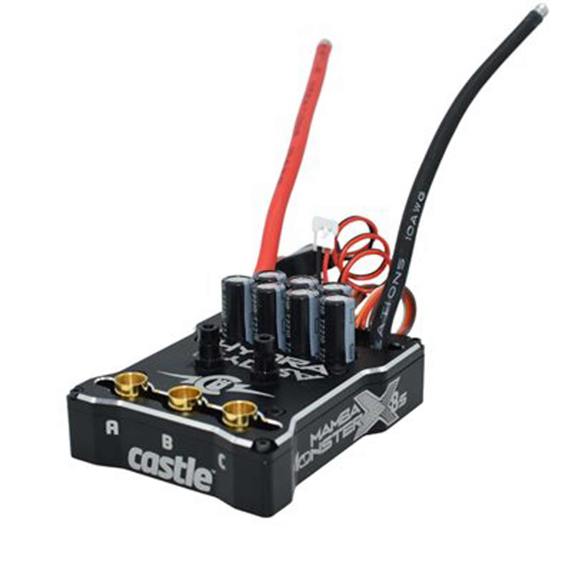Castle Creations HYDRA X Brushless ESC with 8A Peak BEC, 8S