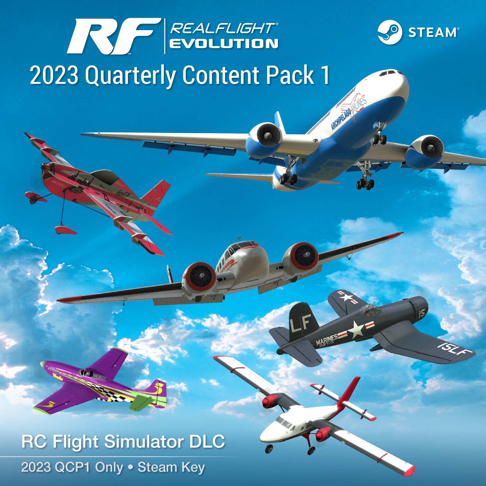 RealFlight RealFlight Evolution 2023 Quarterly Content Pack 1