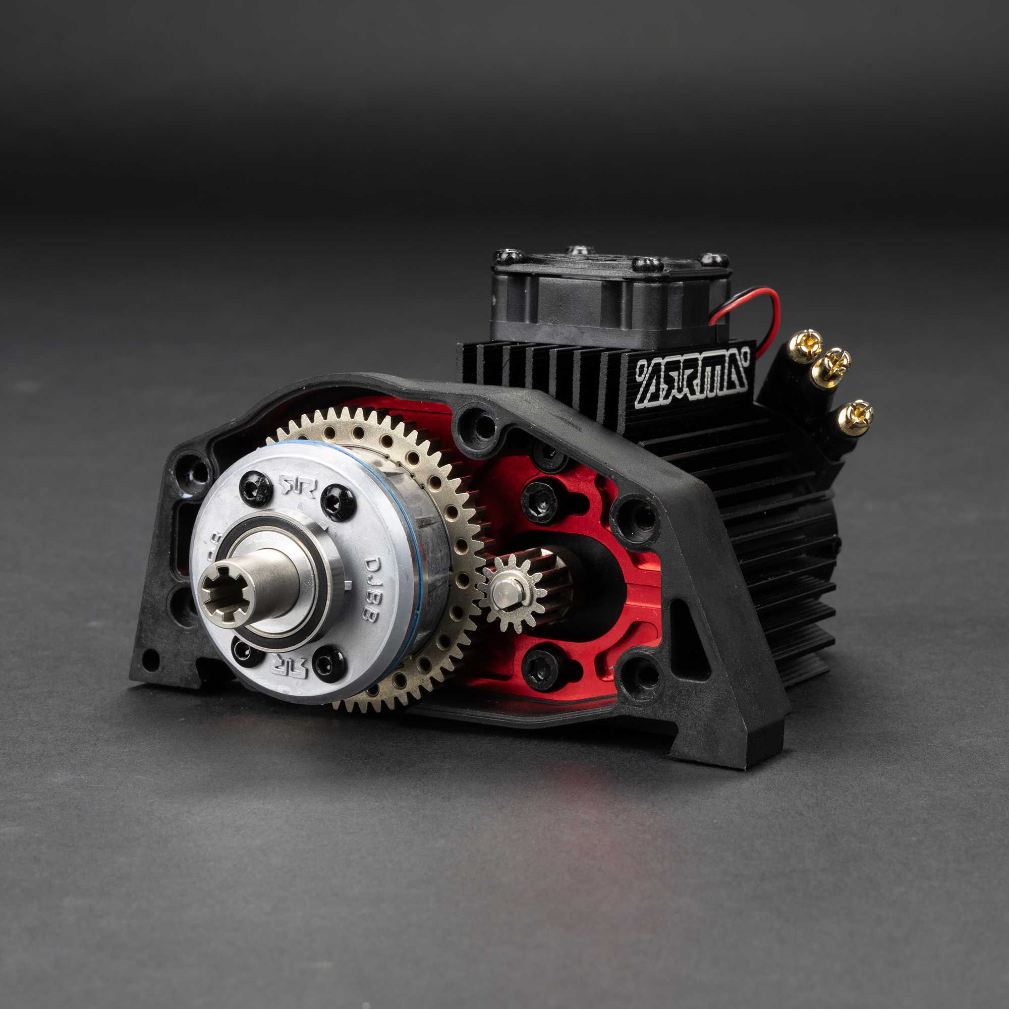 ARRMA 1/8 MOJAVE 4S 4X4 RTR Brushless Desert Truck, White/Red