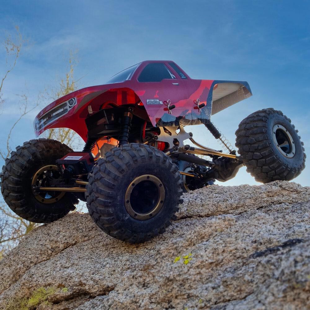 Redcat Racing 1/10 Everest-10 4WD Rock Crawler Brushed RTR, Red/Black