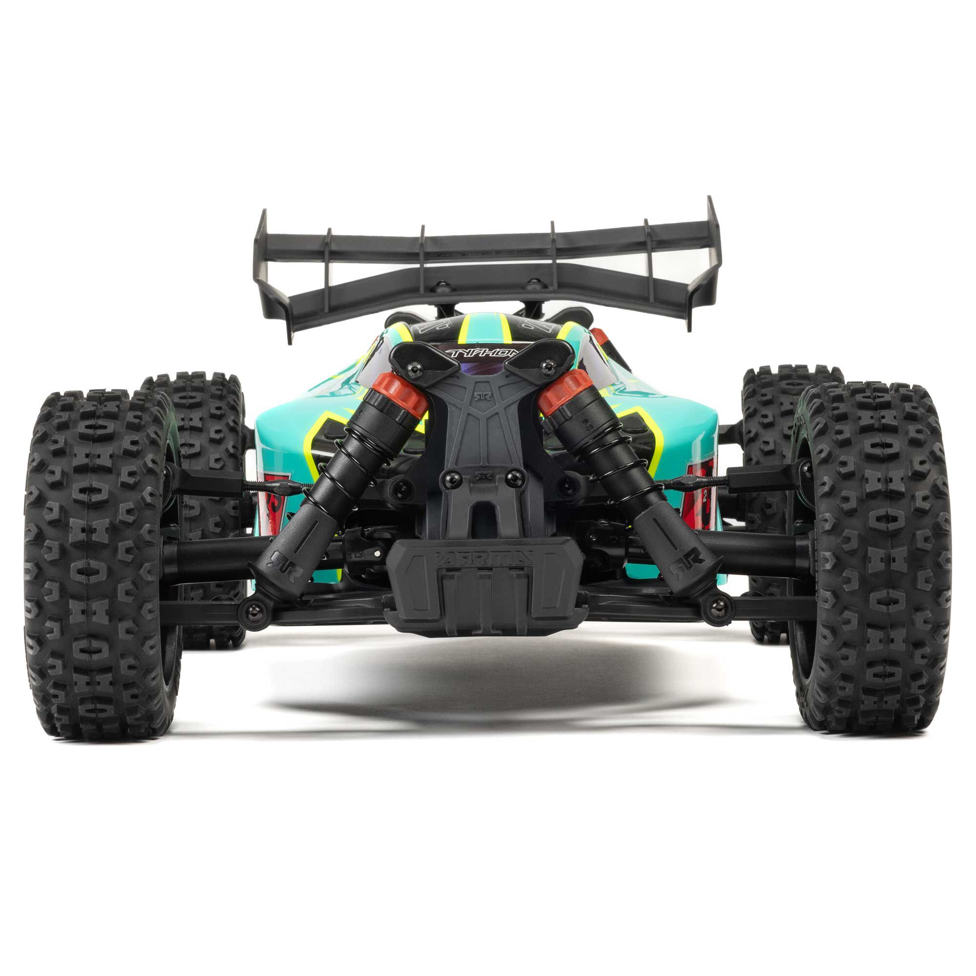 ARRMA 1/8 TYPHON 223S DSC 4X4 RTR Brushless Buggy, Green