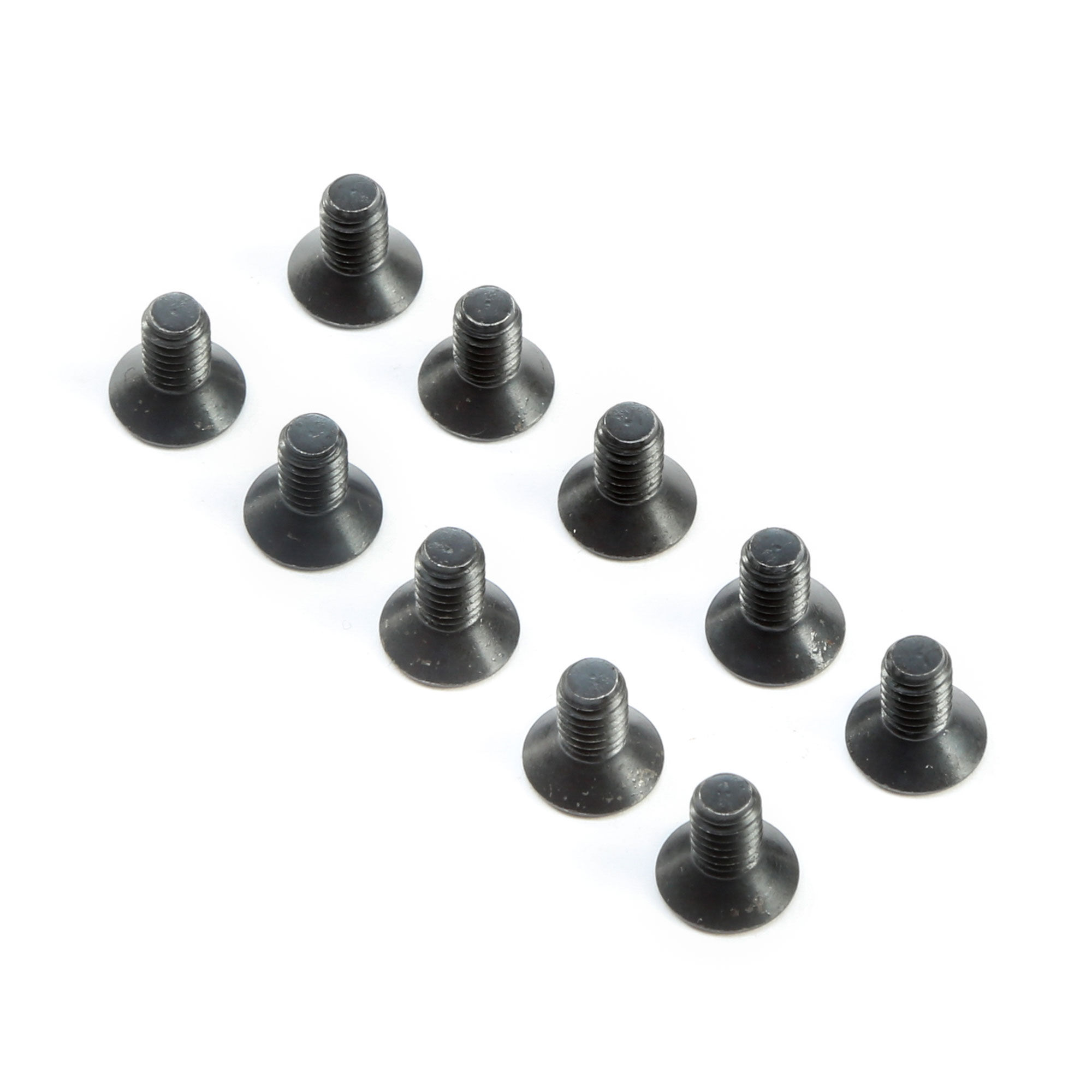 Team Losi Racing Flat Head Screws M4 x 8mm (10)
