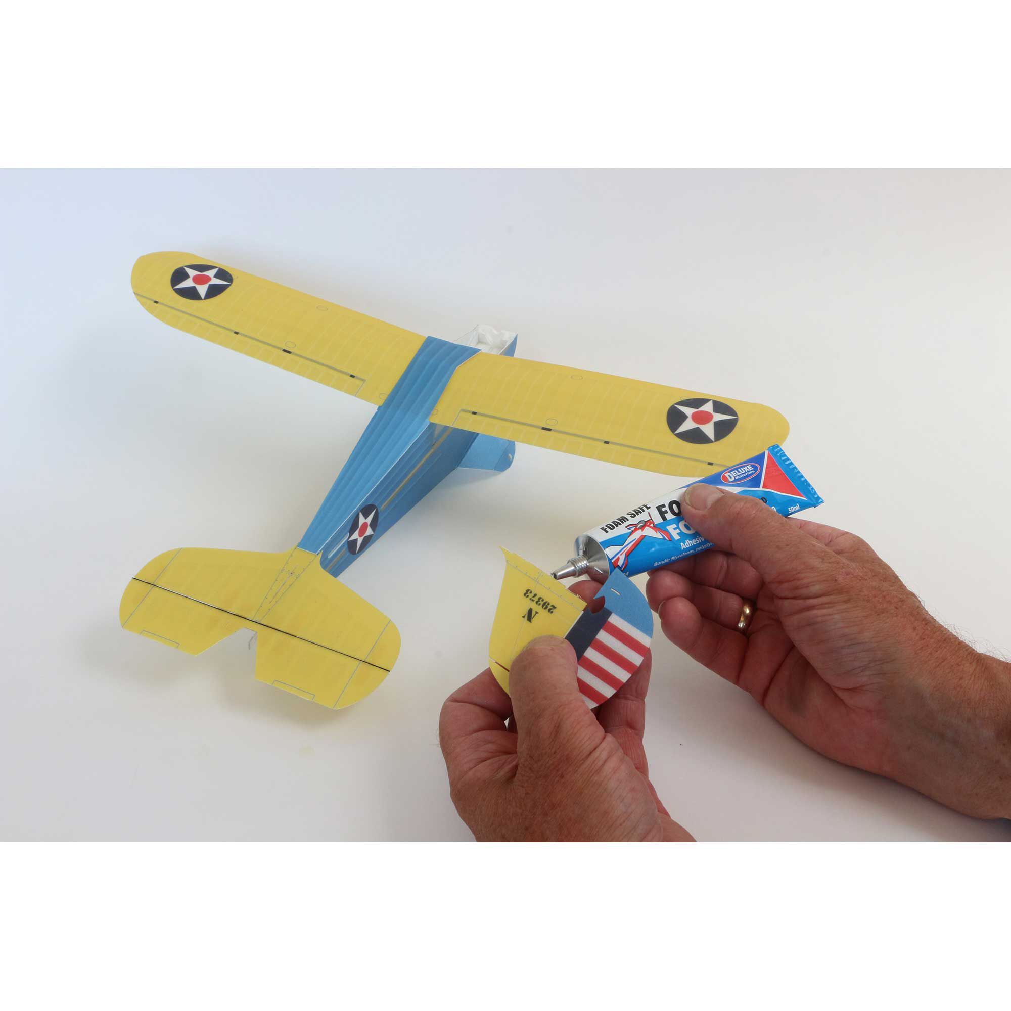 Deluxe Materials Foam 2 Foam, Foam Safe Glue (50ml): EPO, EPS, Wood