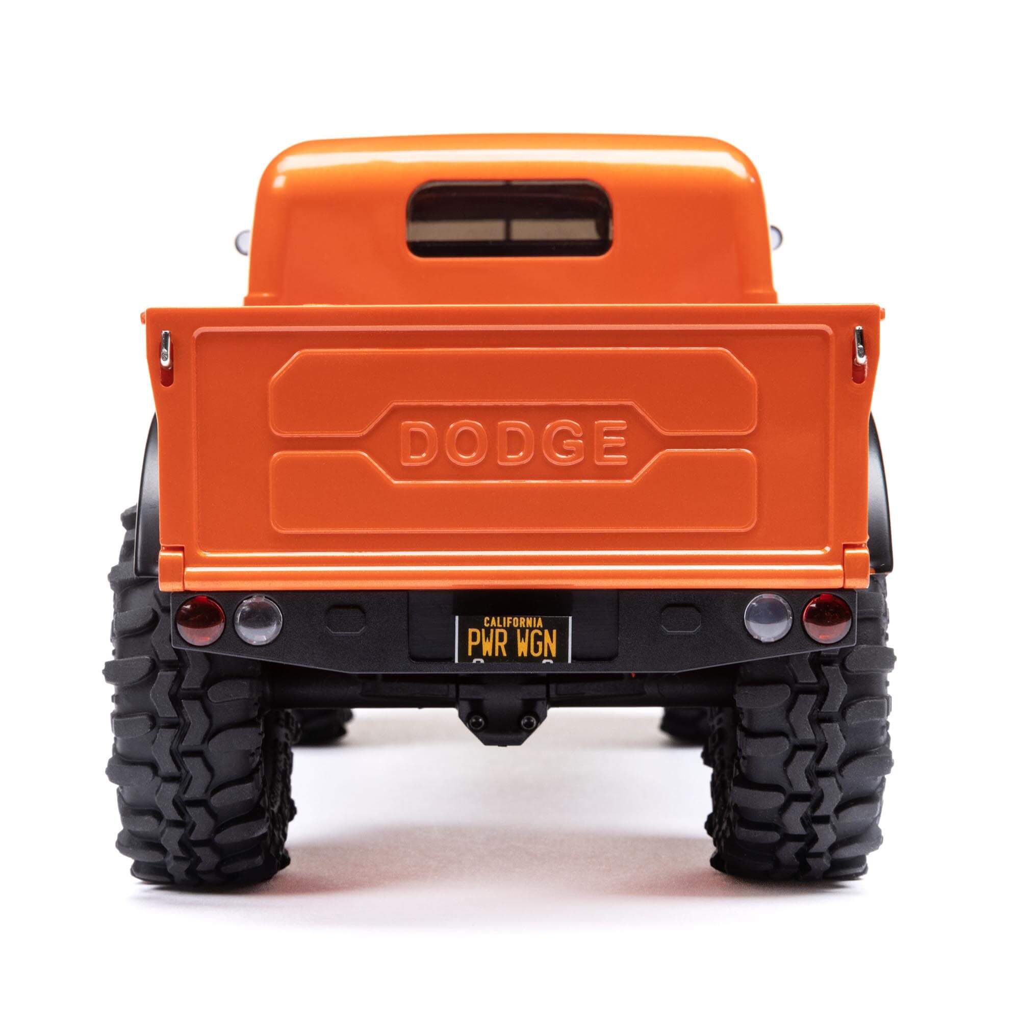 Axial 1/24 SCX24 Dodge Power Wagon 4X4 RTR Brushed Rock Crawler (Battery & Charger Included), Orange
