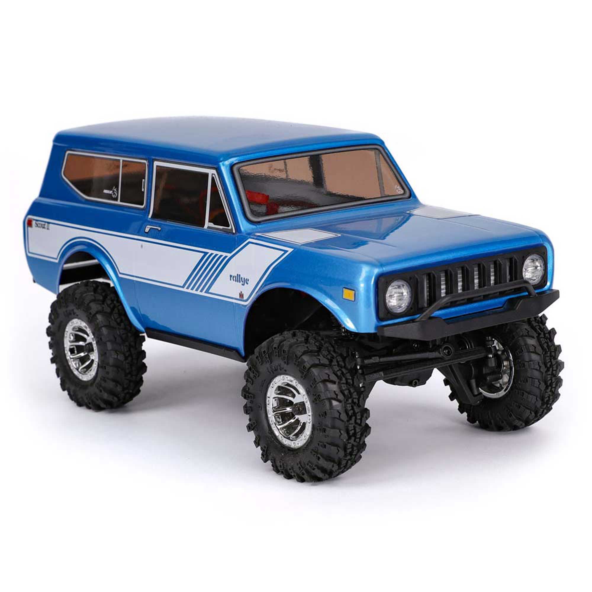 Redcat Racing 1/18 Ascent-18 International Scout II 4x4 Rock Crawler RTR, Blue