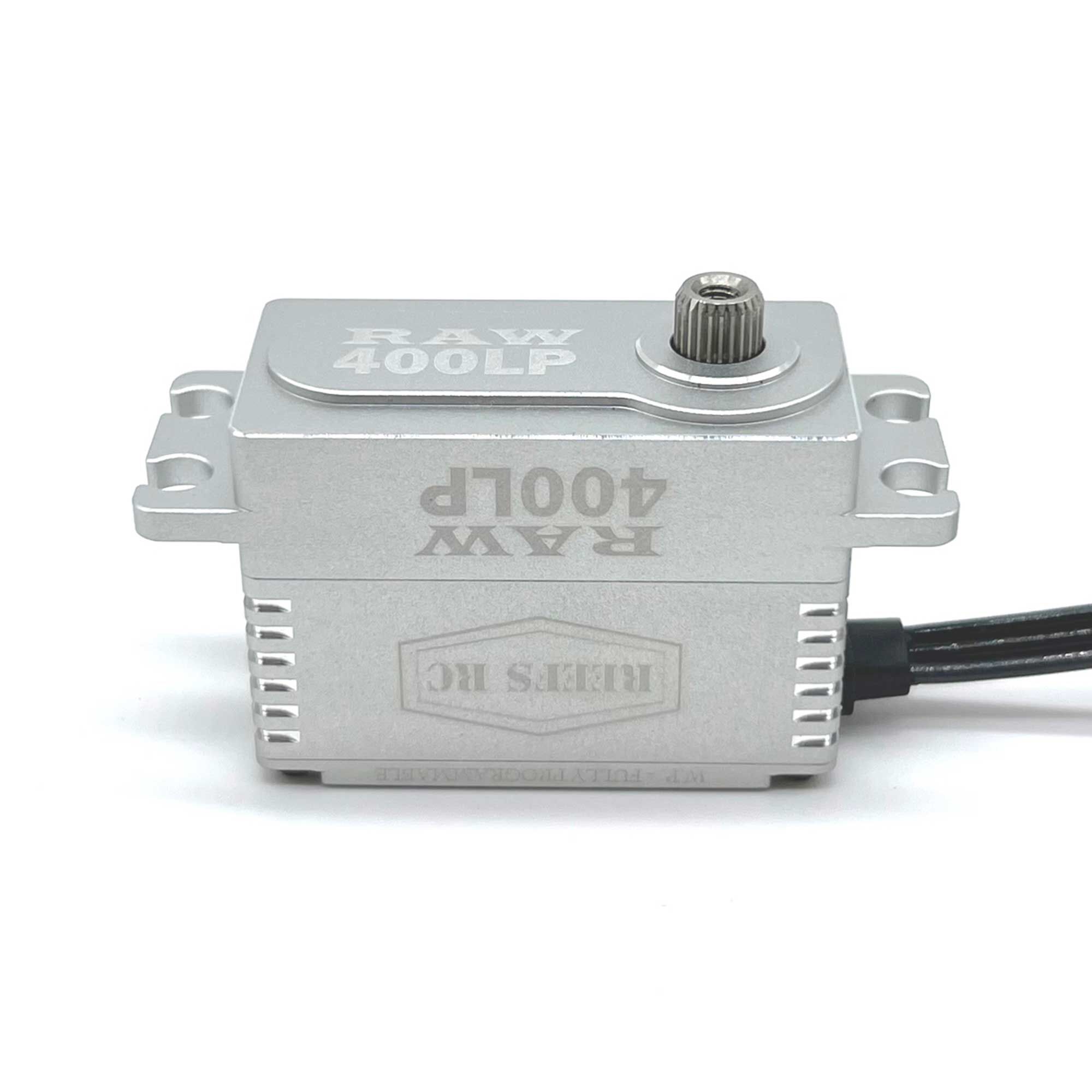 REEFS RC RAW 400LP Low Profile Digital Metal Gear Waterproof Programmable Servo, Silver