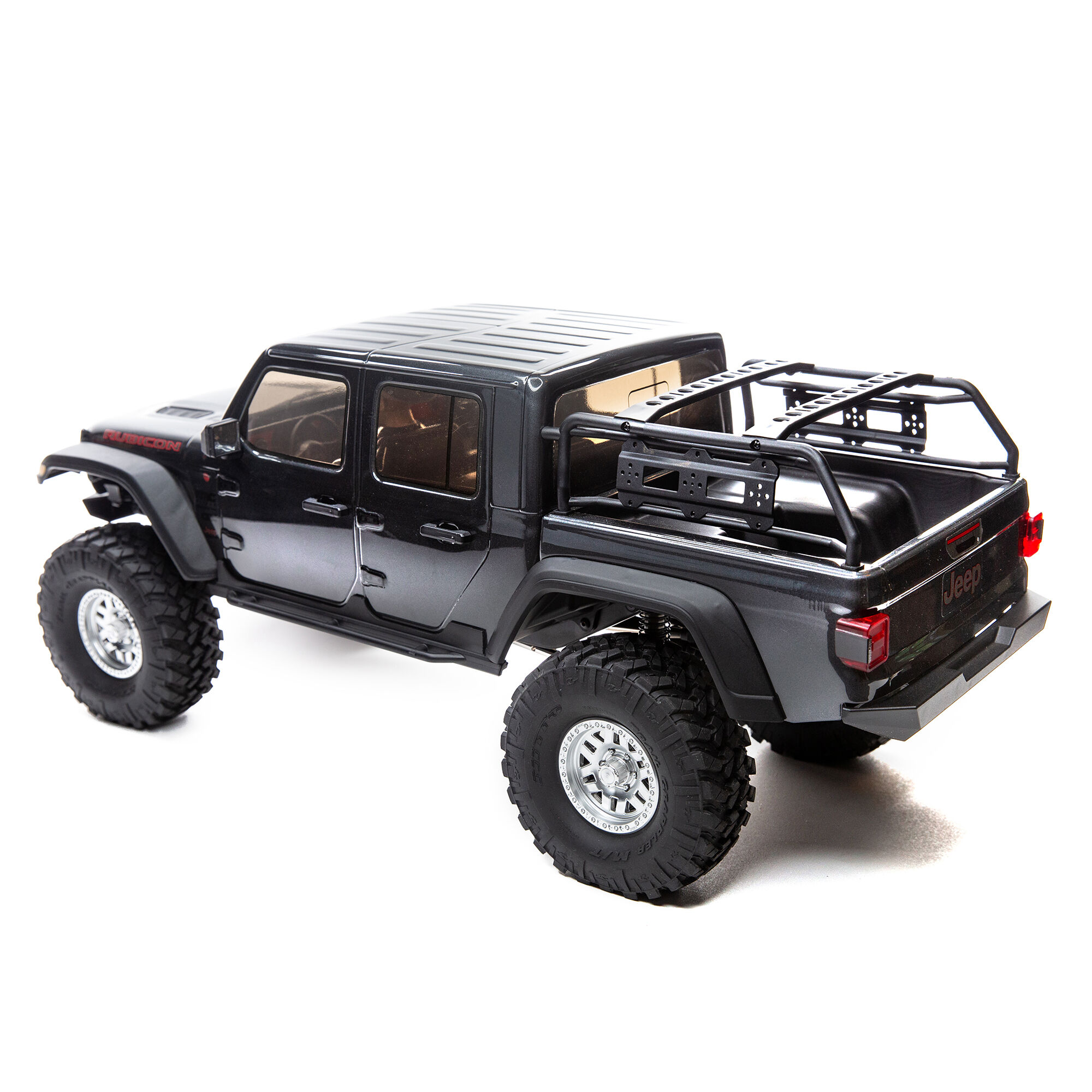 Axial 1/10 SCX10 III Jeep JT Gladiator 4X4 RTR Brushed Rock Crawler, Gray