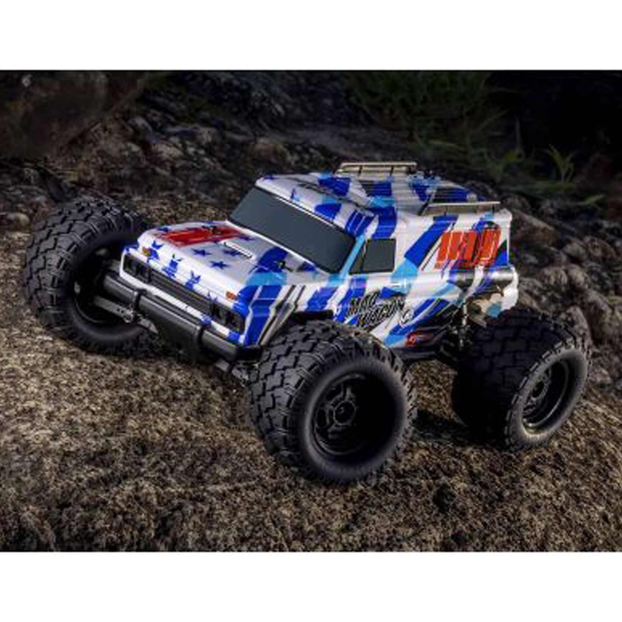 Kyosho 1/10 Mad Wagon VE KB10 4x4 3S Brushless Monster Truck RTR, Blue