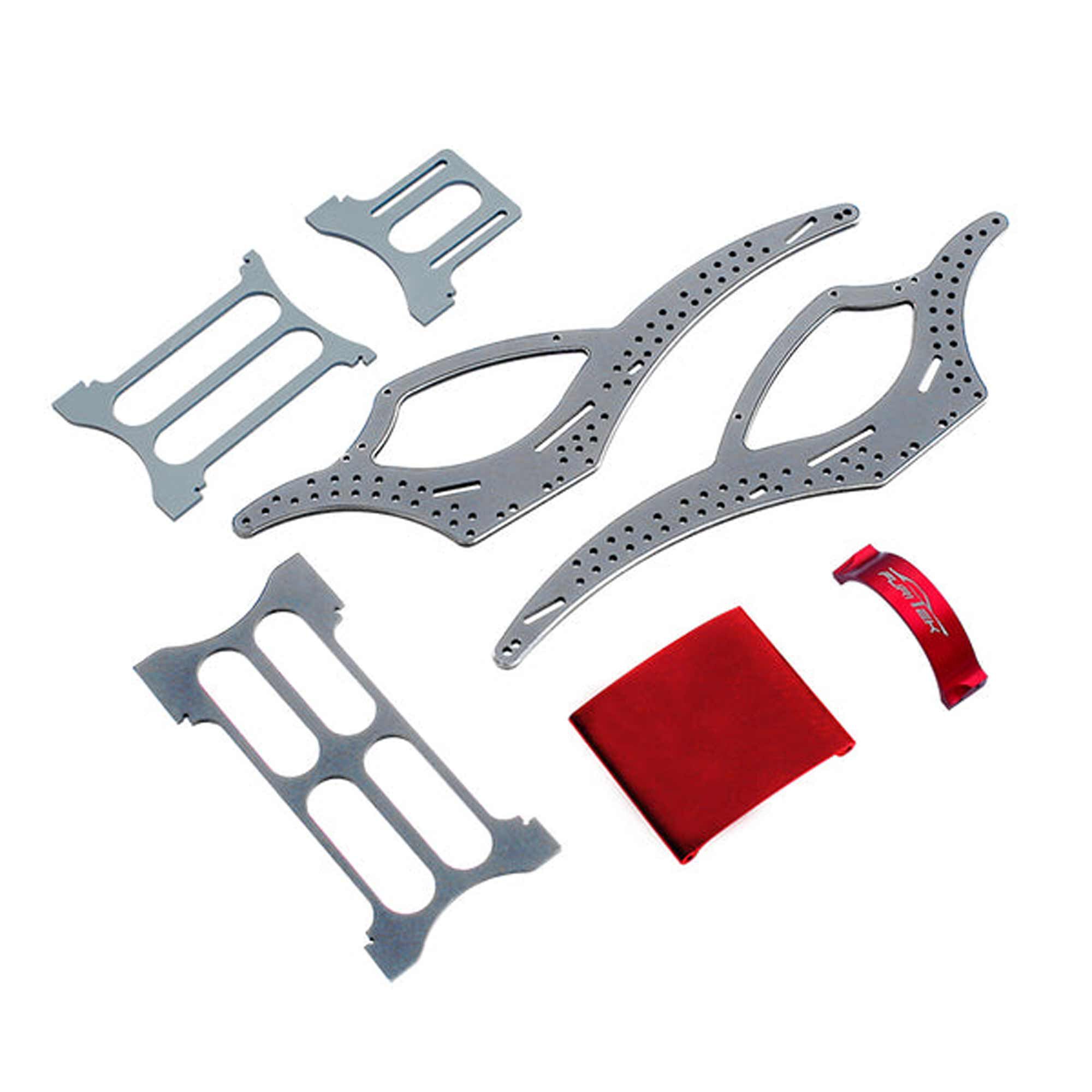Furitek Scythe V2 Aluminum Frame Kit, Gray: SCX24