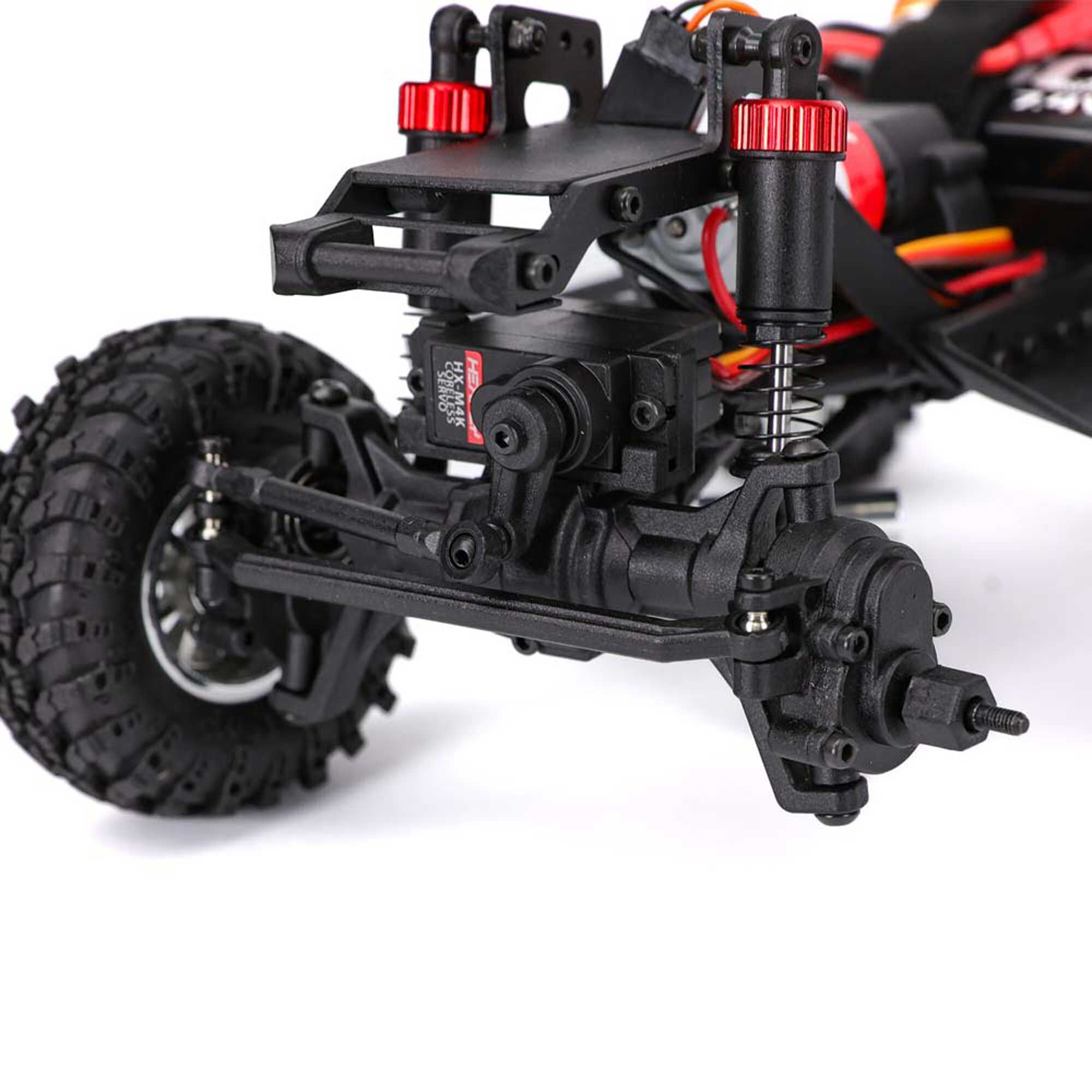 Redcat Racing 1/18 Ascent-18 International Scout II 4x4 Rock Crawler RTR, Green