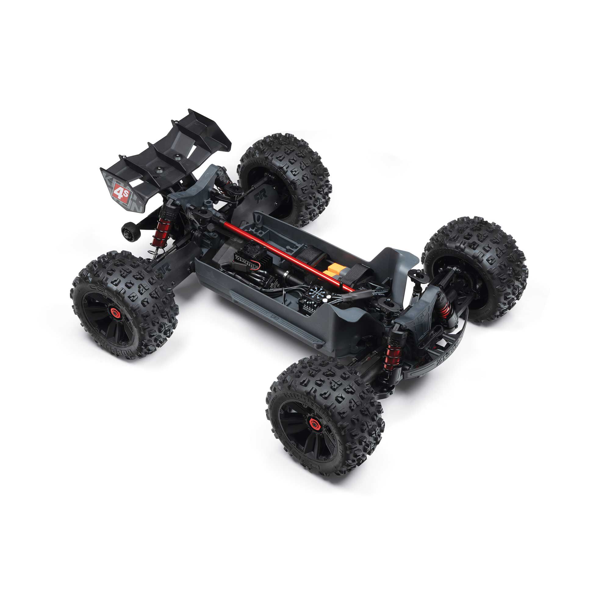 ARRMA 1/10 KRATON 4S 4X4 RTR Brushless Speed Truck, Red