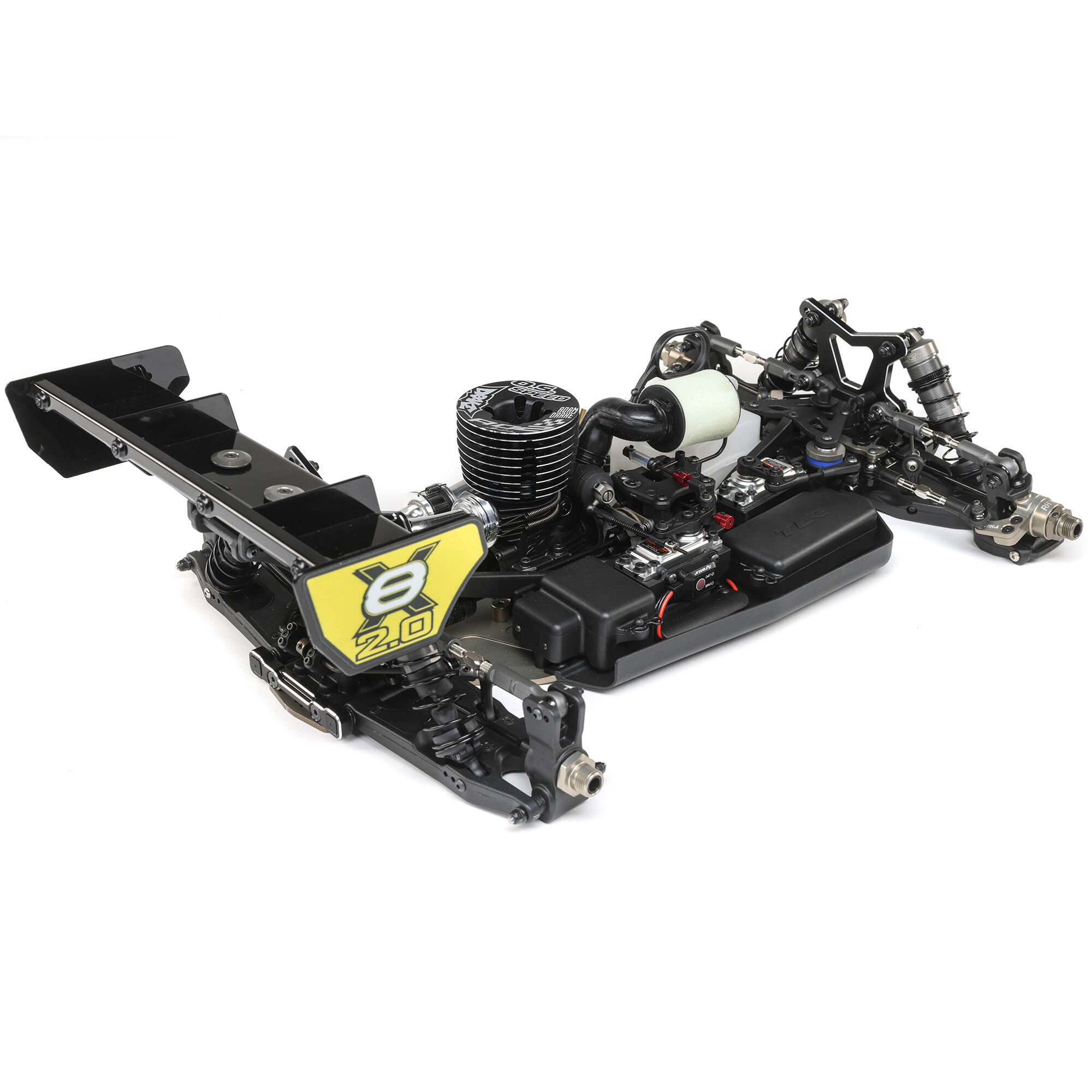 Team Losi Racing 1/8 8IGHT-X/E 2.0 Combo 4X4 Nitro/Electric Race Buggy Kit