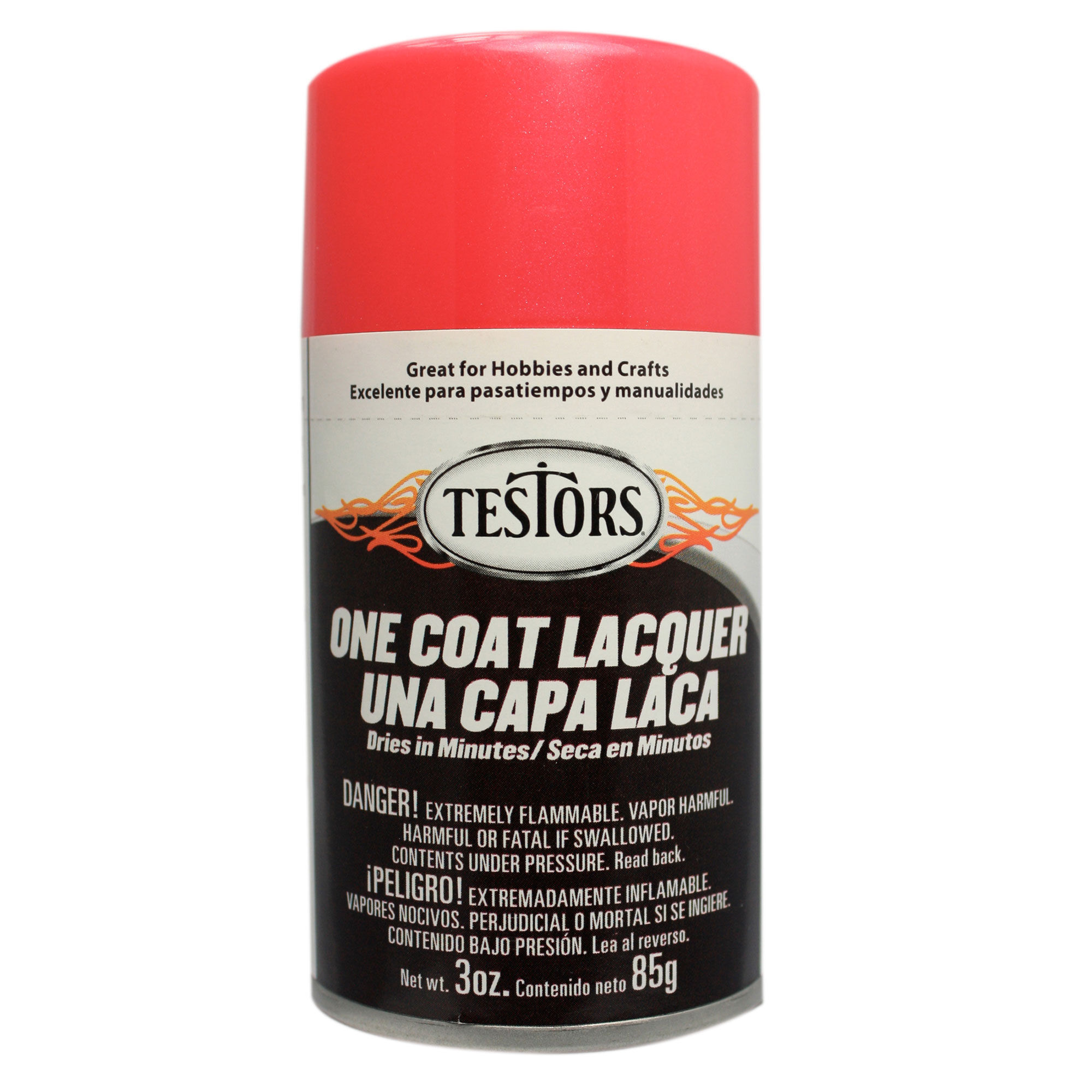 Testor Corp. One Coat, Electric Pink, 3 oz