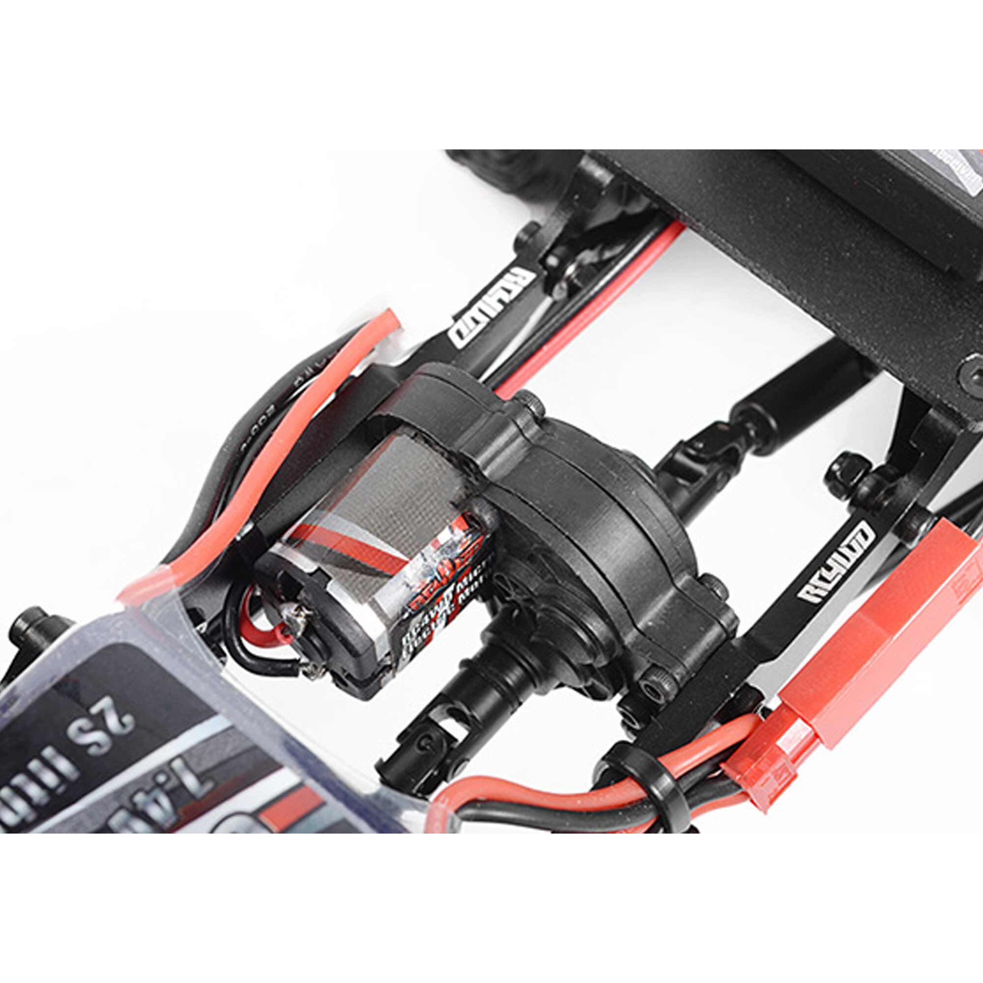 RC4WD 1/18 Gelande II 4WD with Black Rock Body Set RTR, Orange