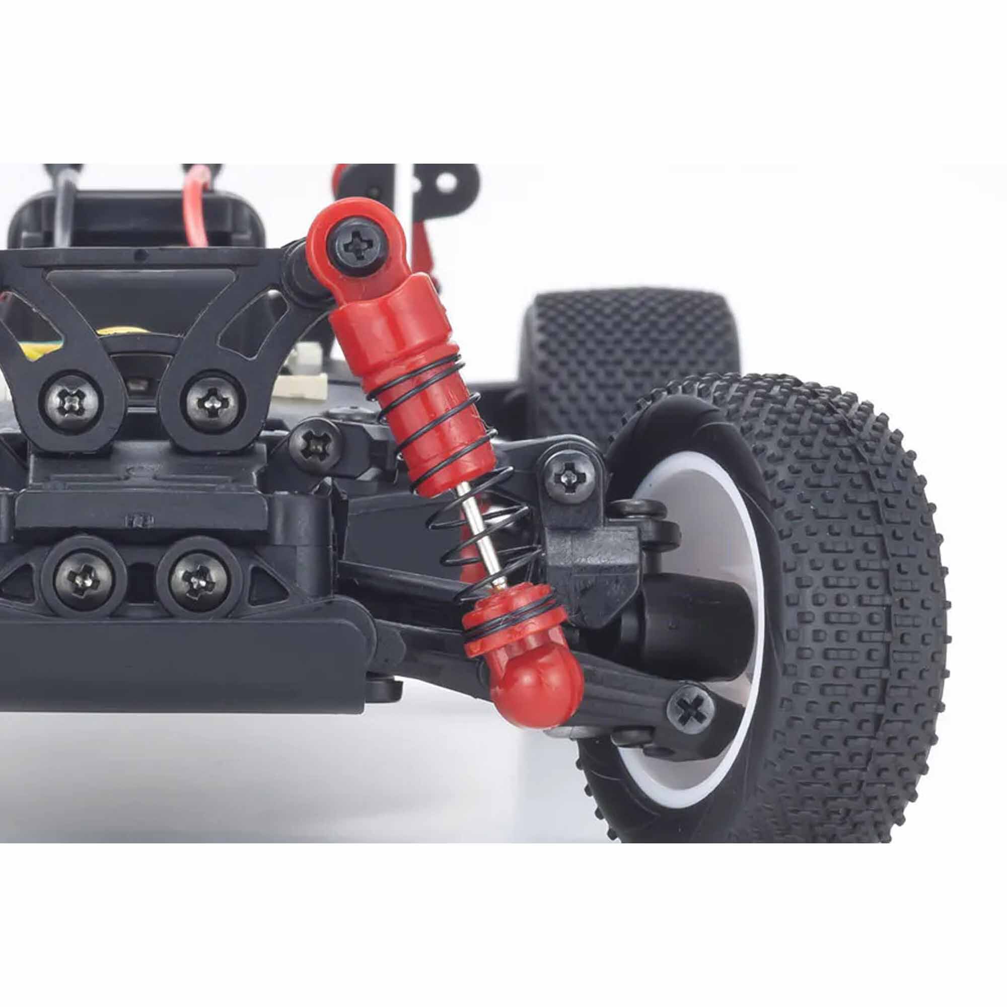 Kyosho 1/28 Inferno MP9 Mini-Z 4x4 Off-Road Buggy RTR, Pink/Green