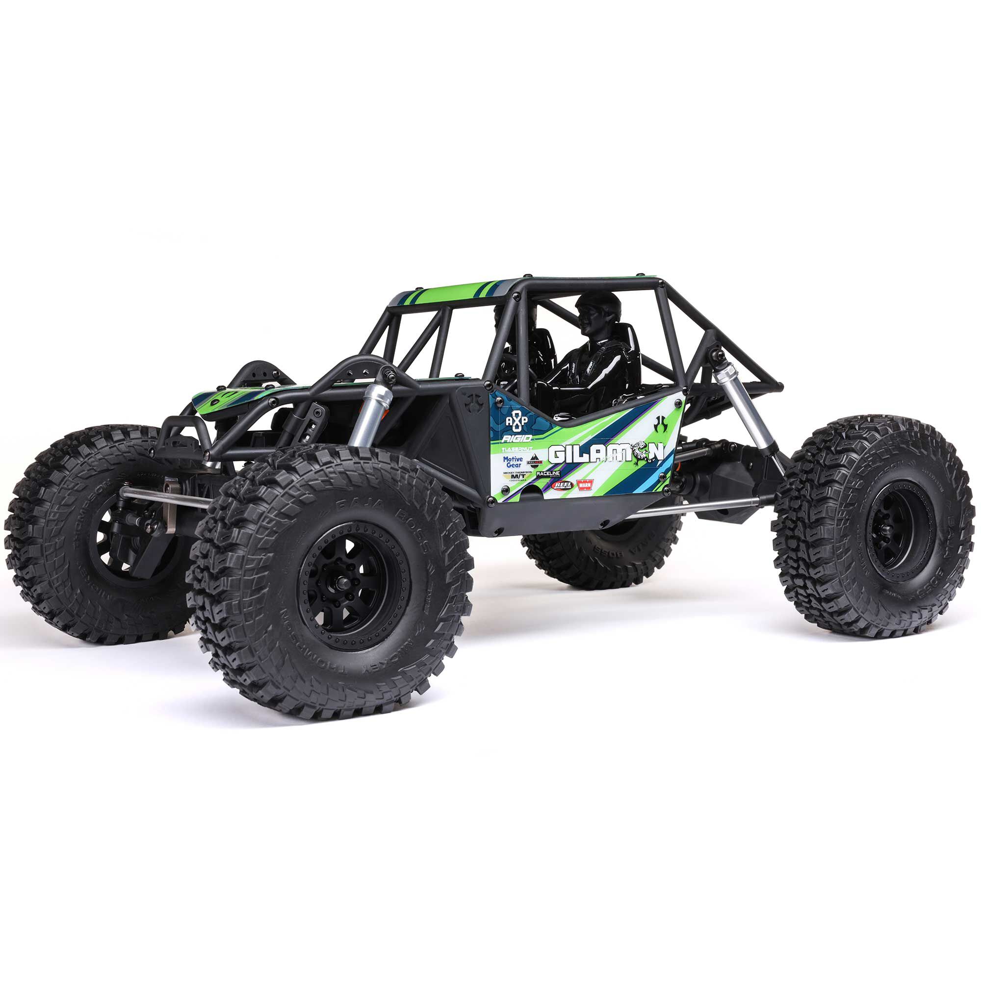 Axial 1/8 AXP8 Gilamon 2.2 4X4 RTR Brushed Trail Buggy, Green