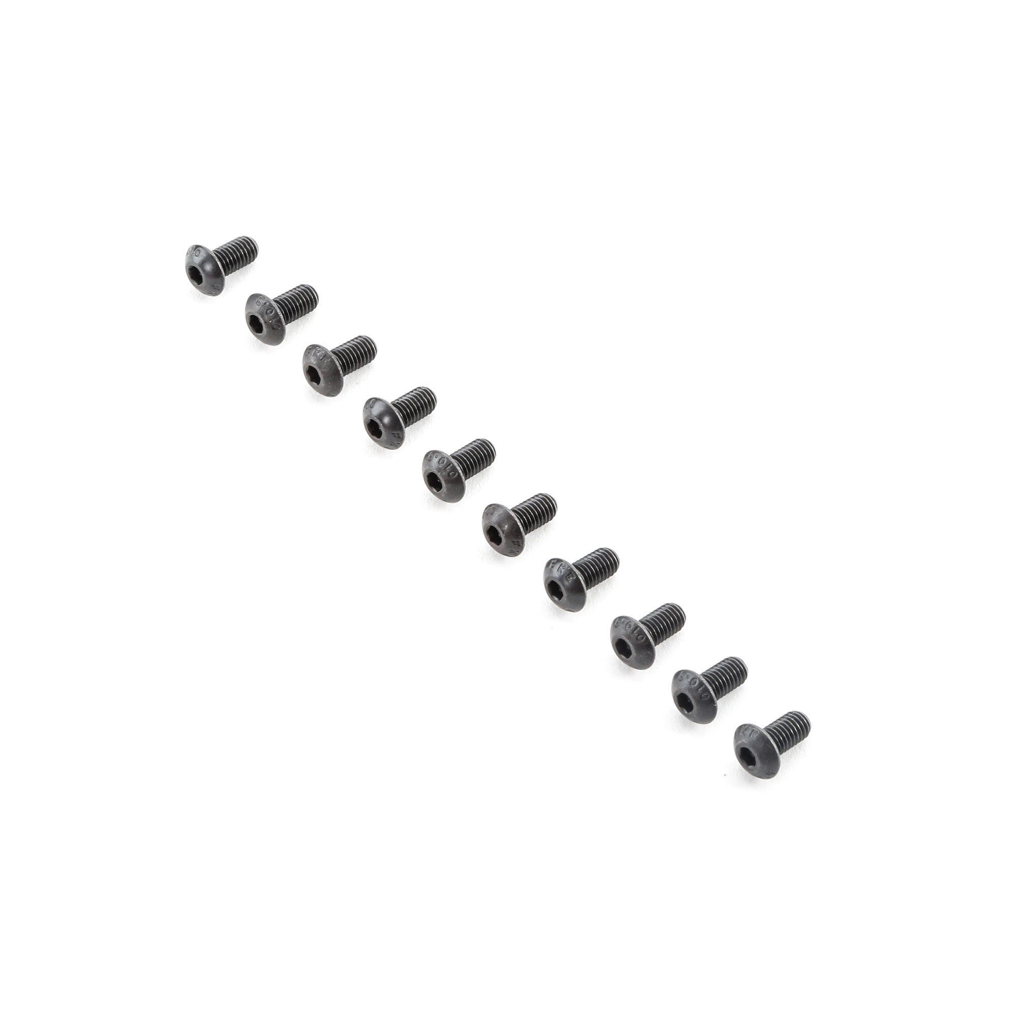 Team Losi Racing Button Head Screws M5x10mm (10)