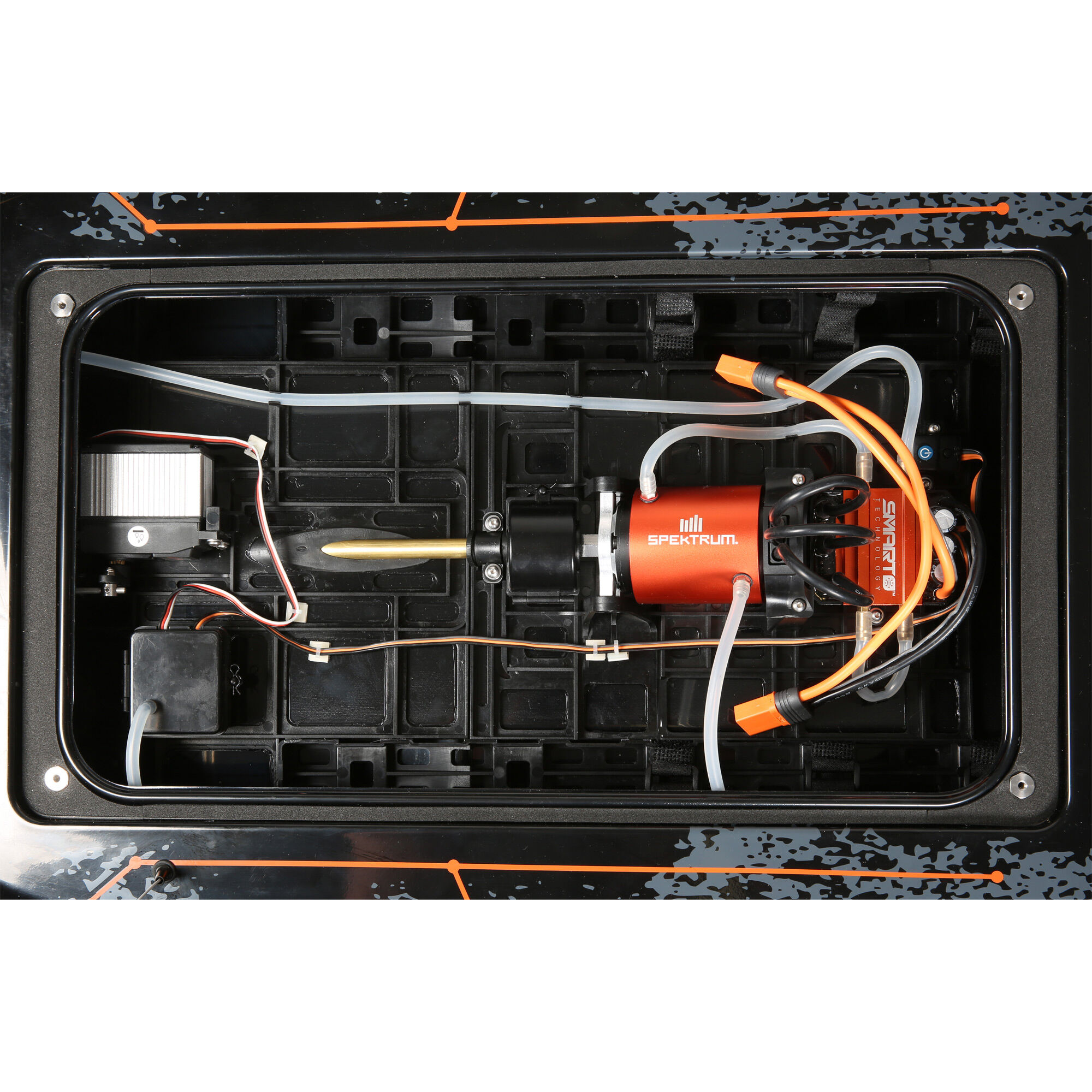 Pro Boat Blackjack 42" 8S Brushless Catamaran RTR, Black/Orange