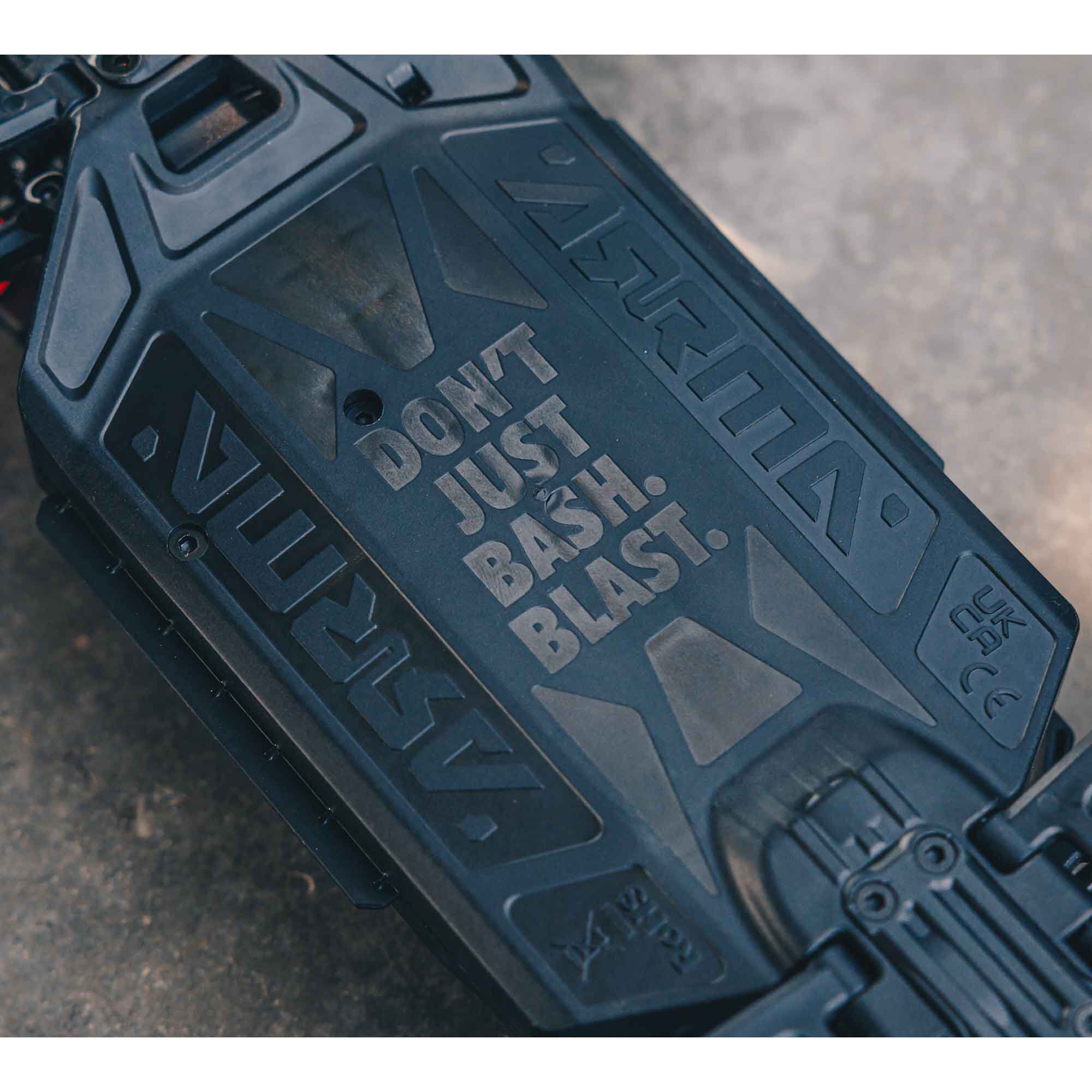 ARRMA 1/18 GRANITE GROM 4X4 RTR Brushed Monster Truck (Battery & Charger Included), Blue