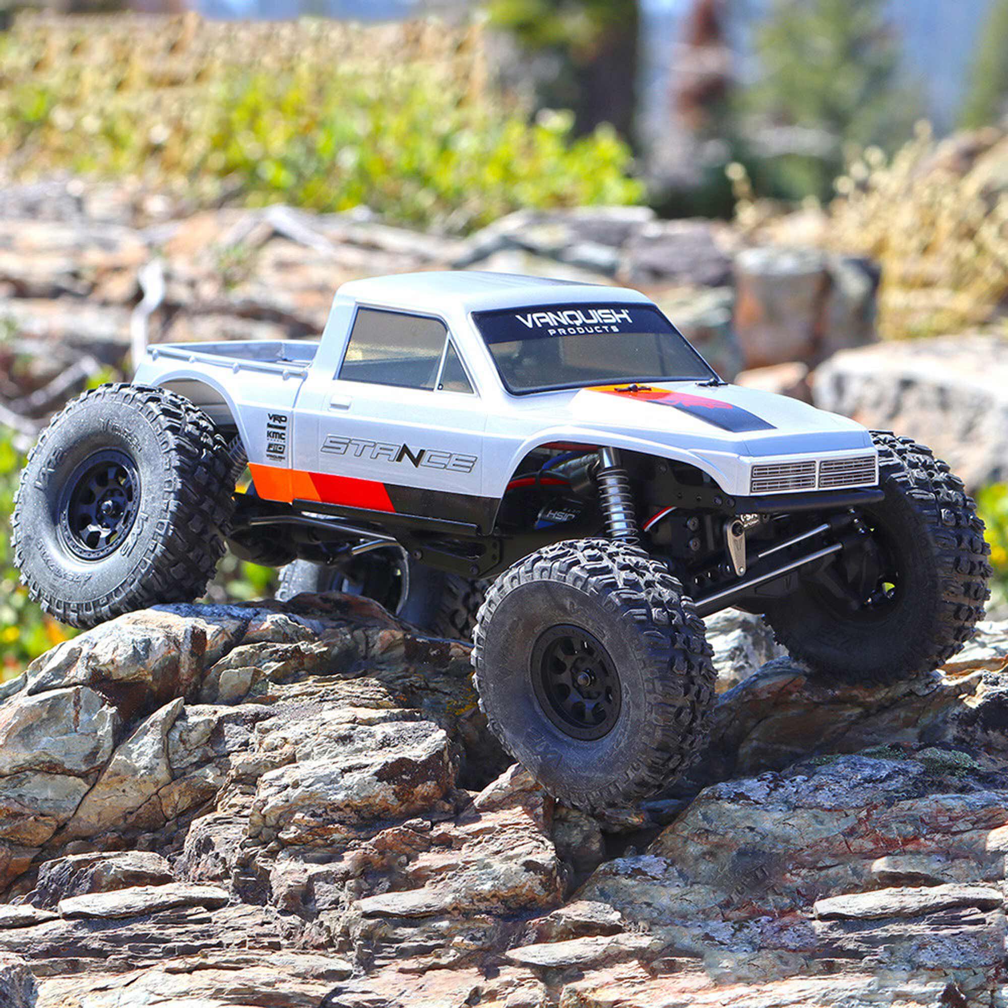 Vanquish Products 1/10 VRD Stance Brushed Rock Crawler RTR, Silver