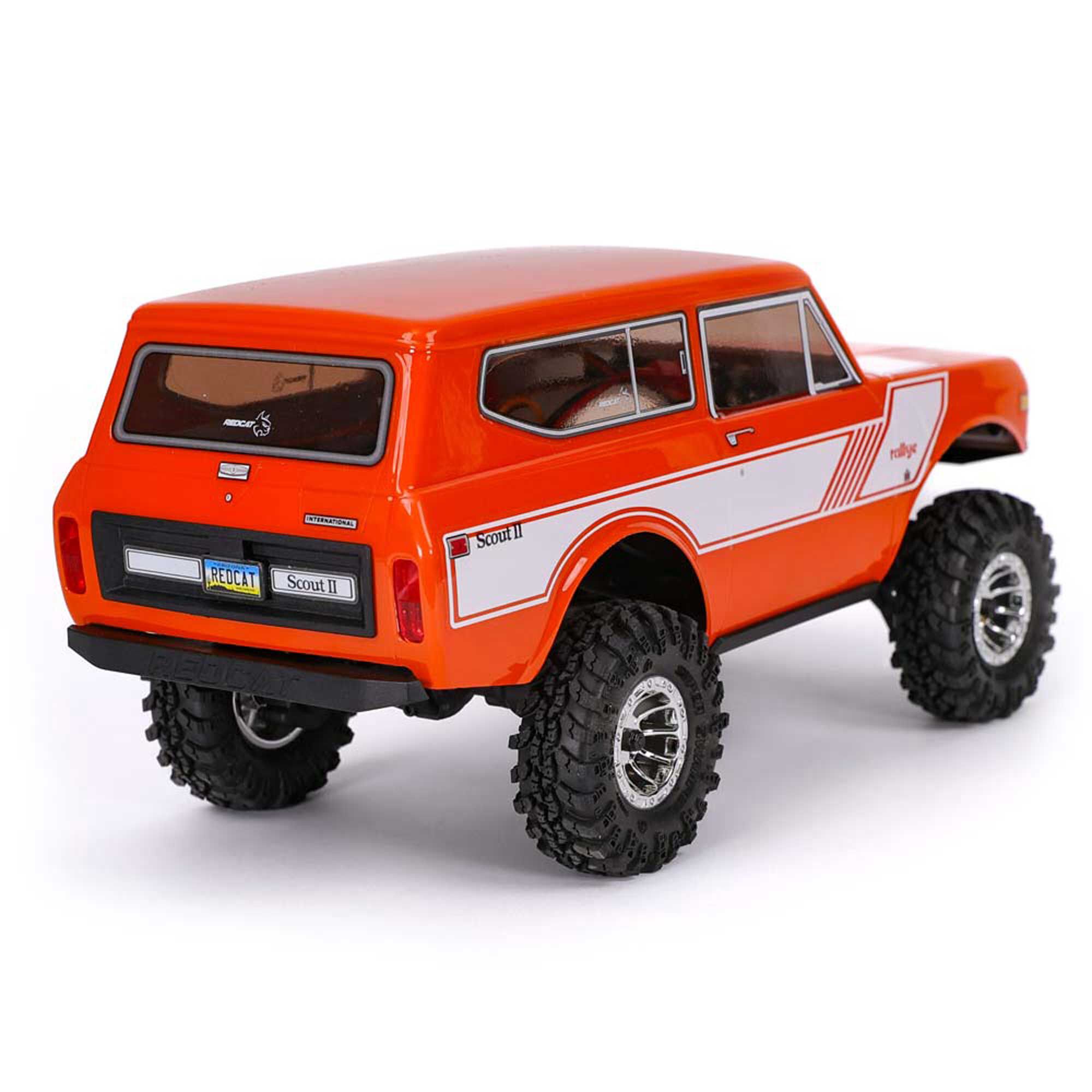 Redcat Racing 1/18 Ascent-18 International Scout II 4x4 Rock Crawler RTR, Orange