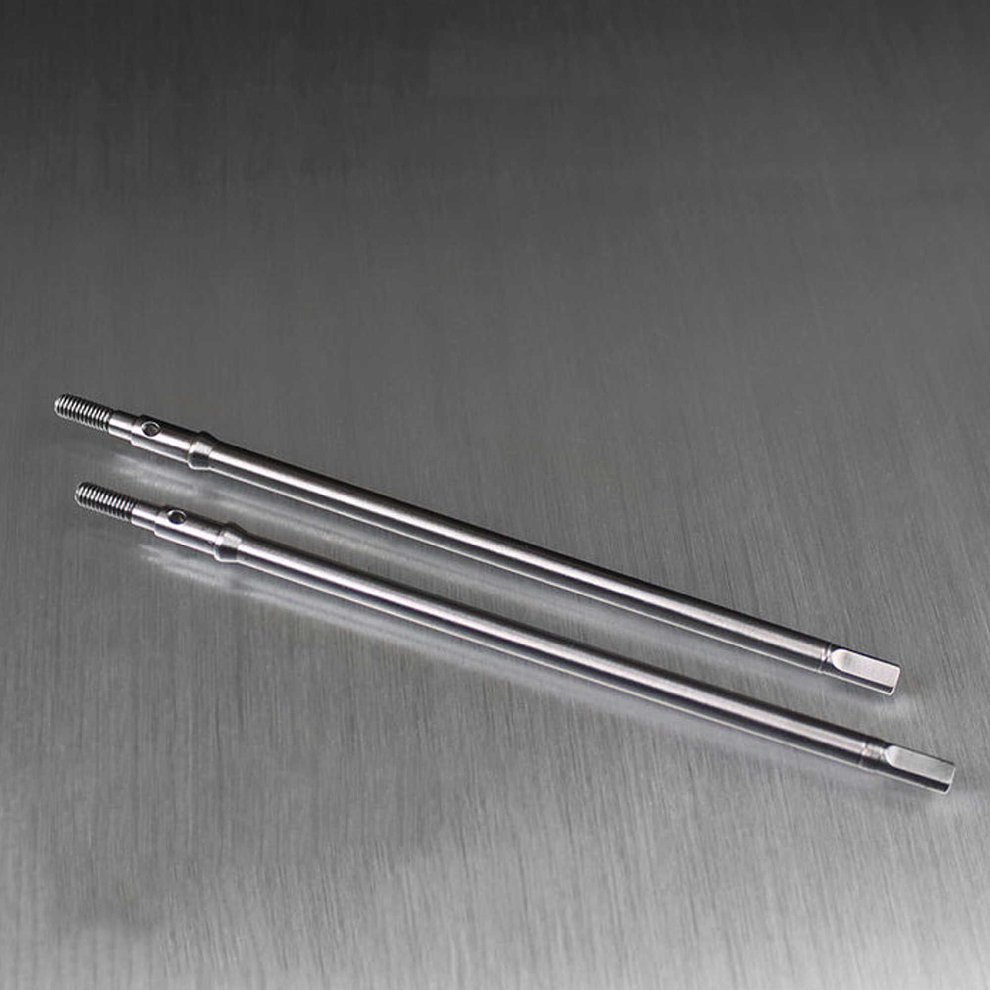 Vanquish Products Centered Pumpkin Rear Axle Shafts: Axial Wraith / Yeti