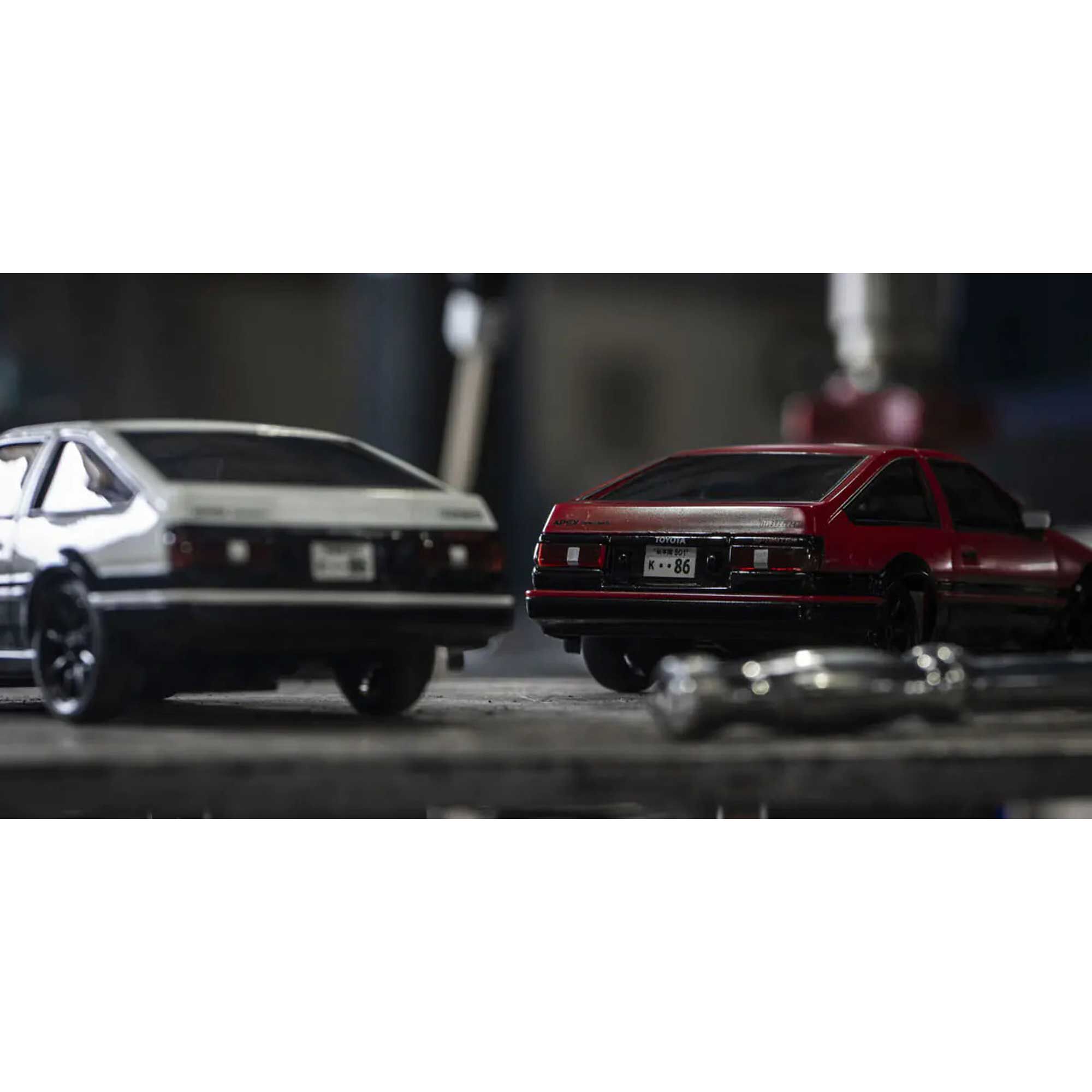Kyosho 1/28 Toyota Trueno AE86 2WD On-Road First Mini-Z RTR, White