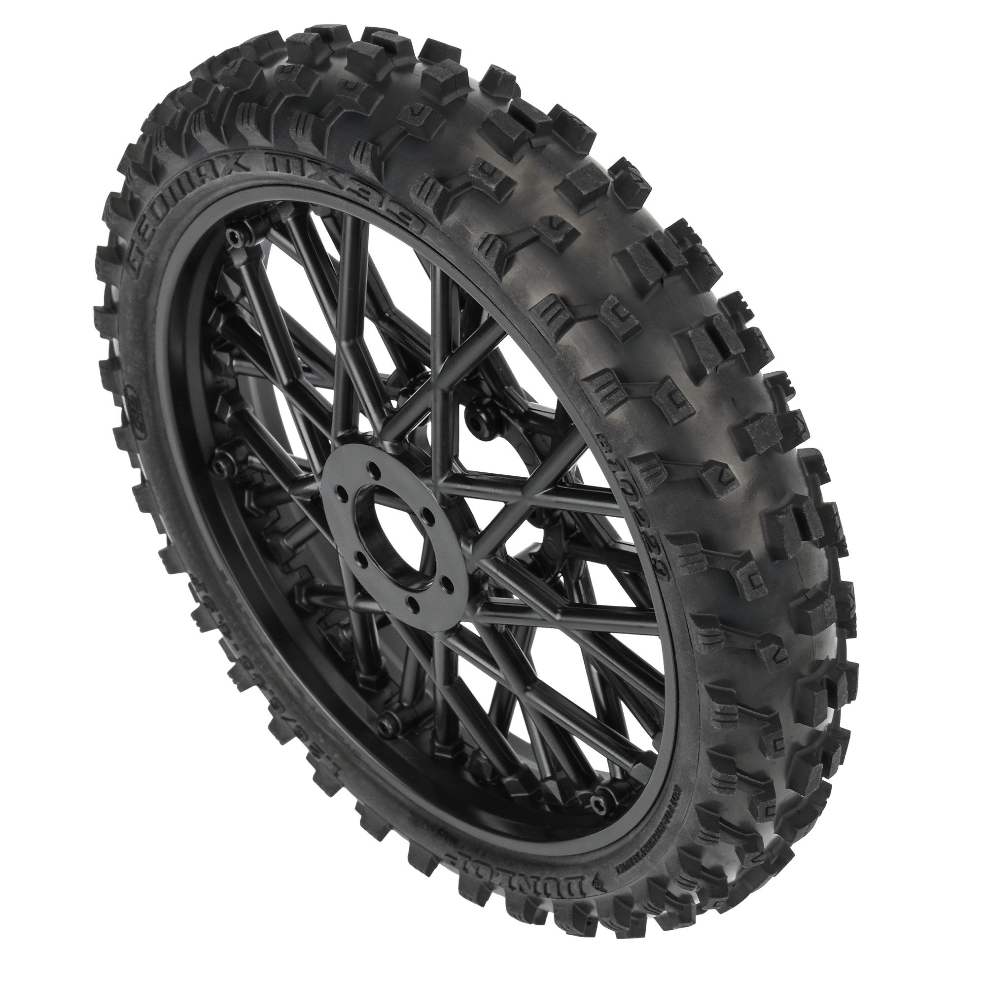 Pro-Line Racing 1/4 Dunlop Geomax MX33 CR4 Front Tire MTD Black: Promoto-MX