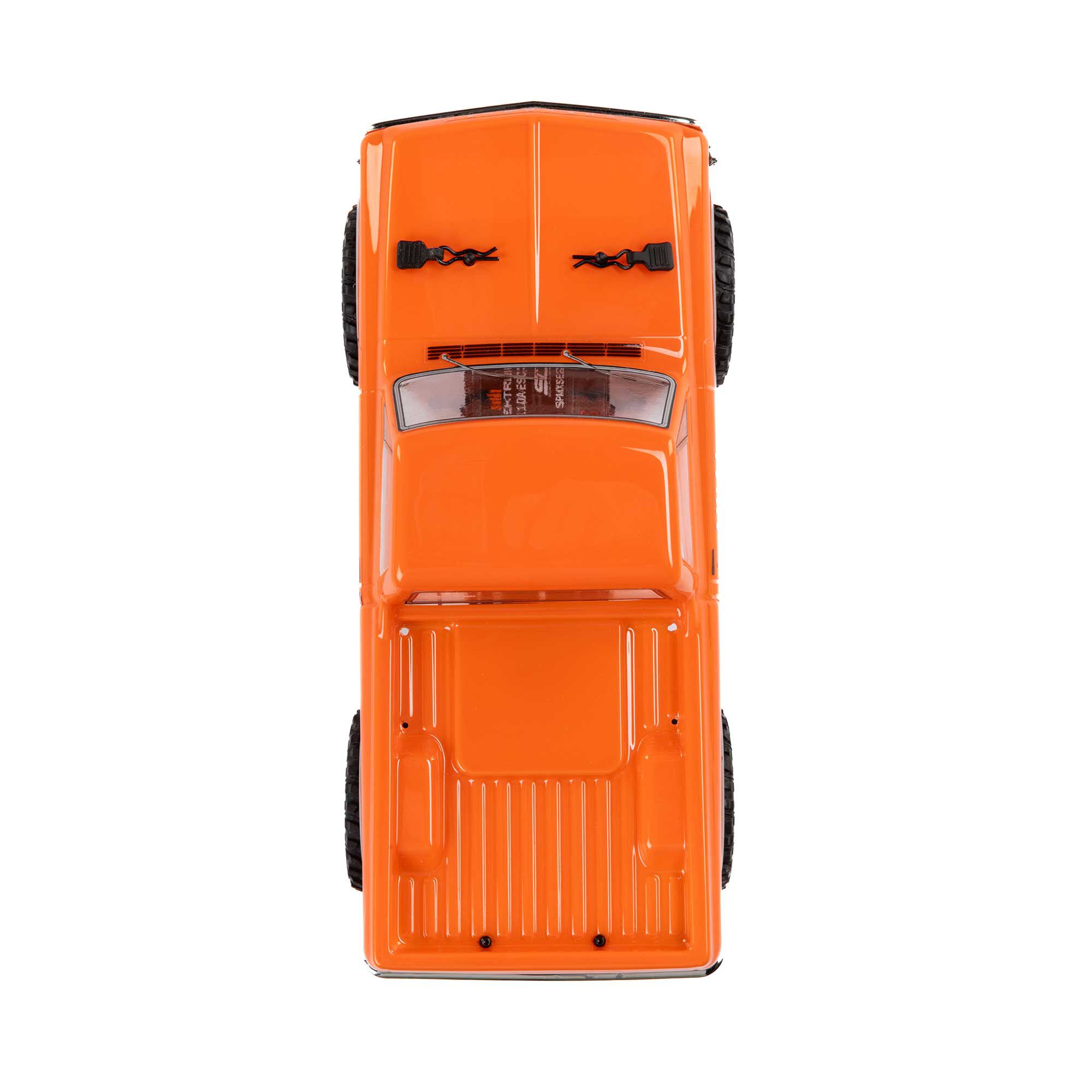 Axial 1/24 SCX24 1967 Chevrolet C10 4X4 RTR Brushed Rock Crawler (Battery & Charger Included), Orange