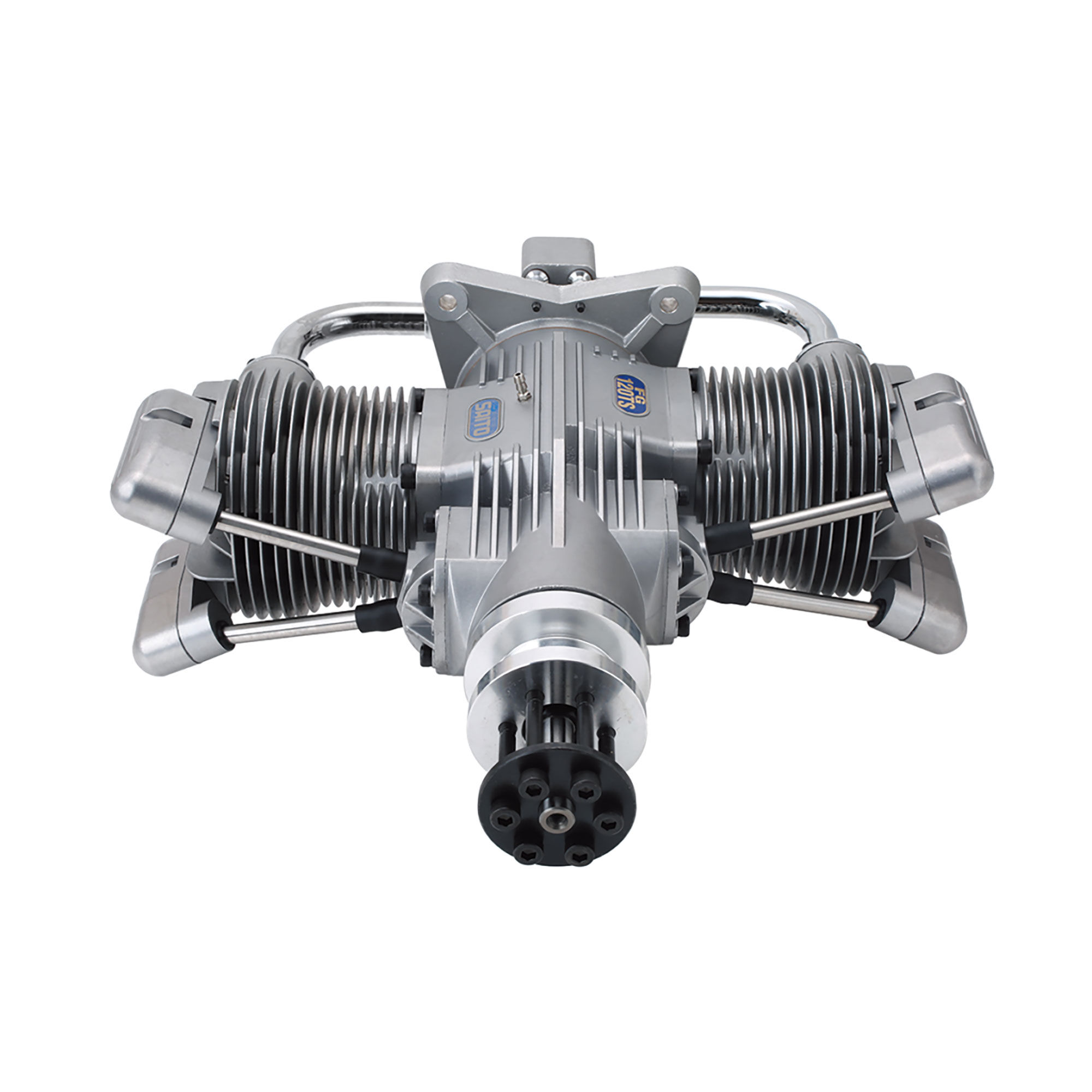 Saito Engines FG-120TS 120cc 4-Stroke Twin-Cylinder Gasoline Engine