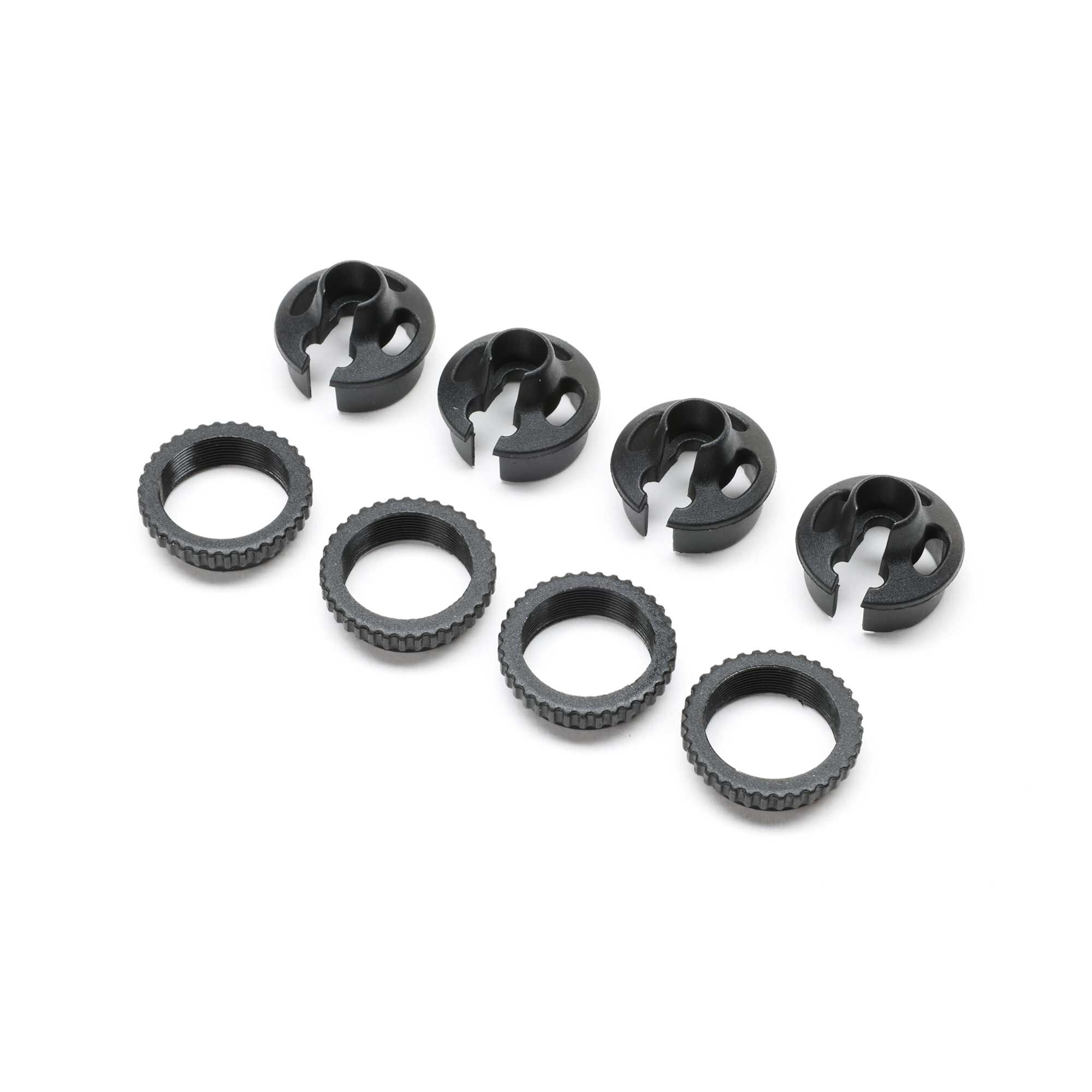 Losi Shock Spring Cup & Collar Set: 22S