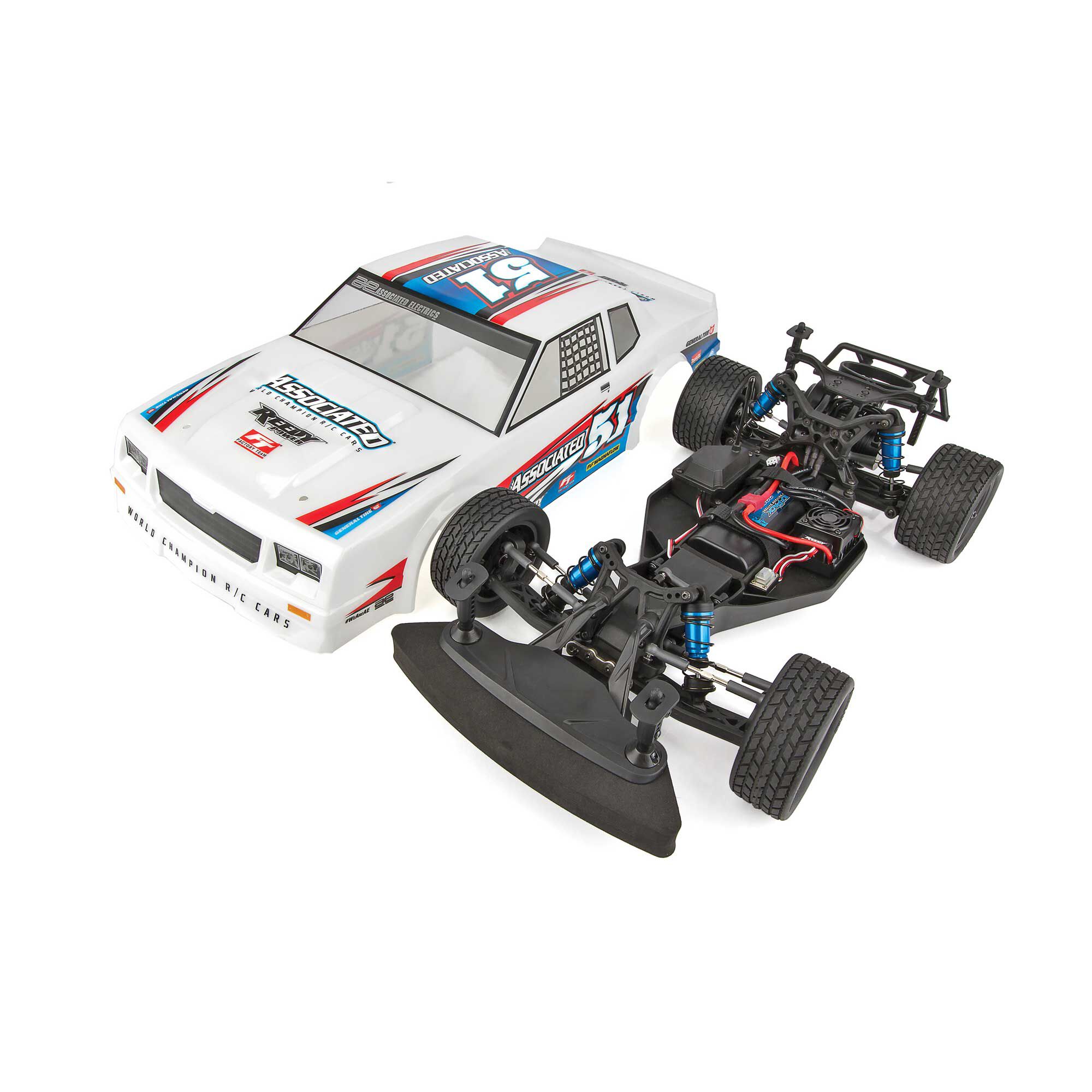 Team Associated 1/10 SR10 2WD Dirt Oval RTR, LiPo Combo
