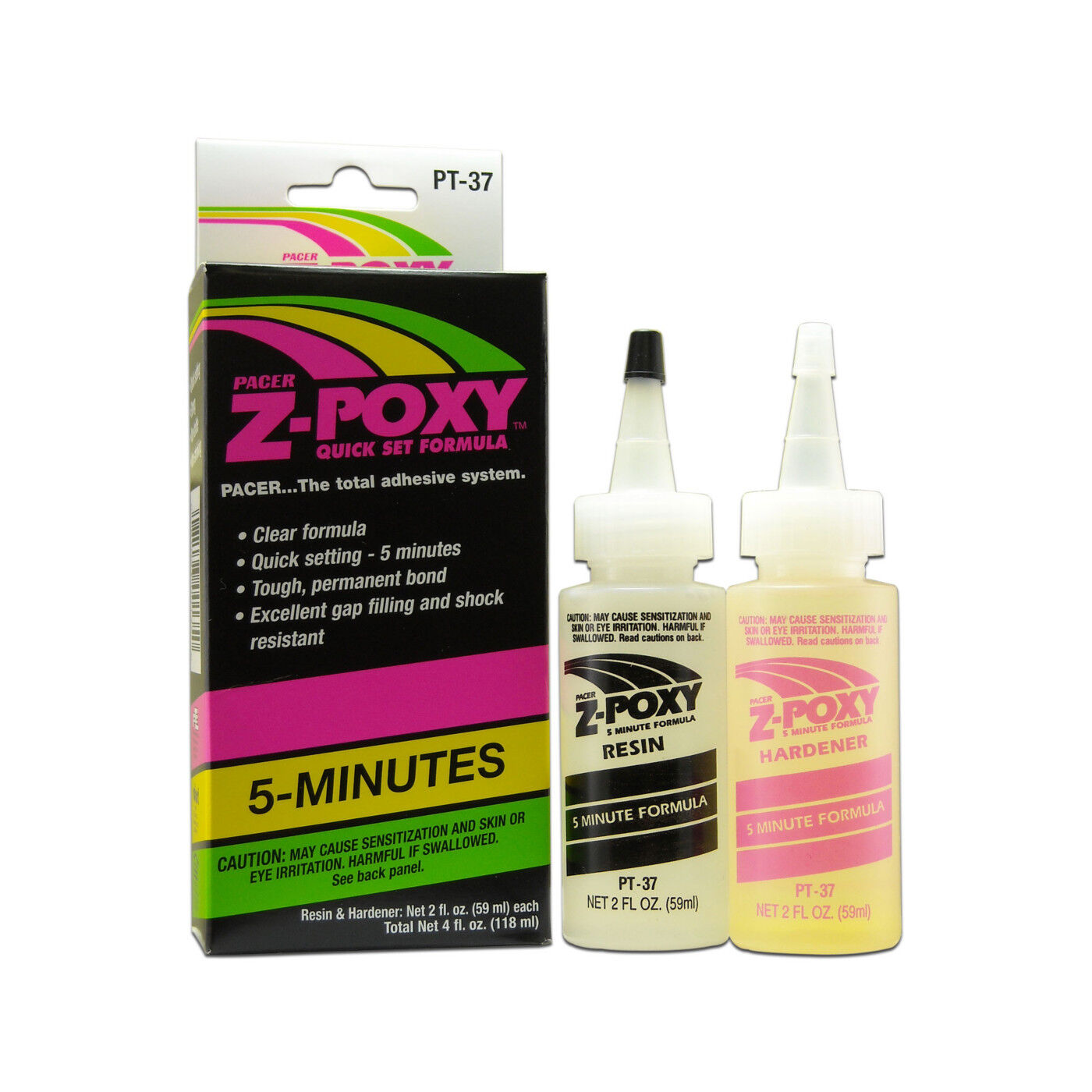 ZAP Glue Z-Poxy 5 Minute Epoxy, 4 oz