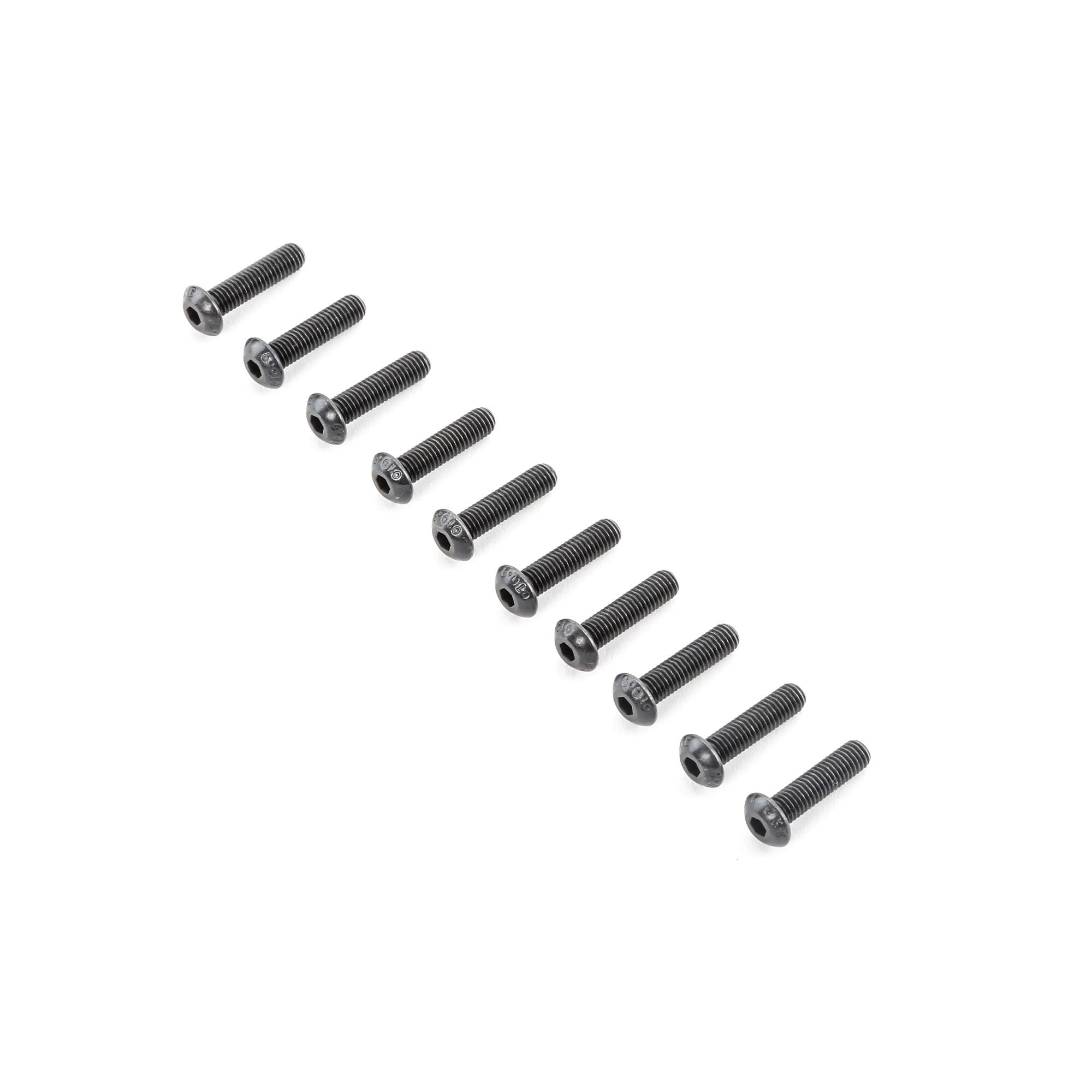 Team Losi Racing Button Head Screws M5x20mm (10)
