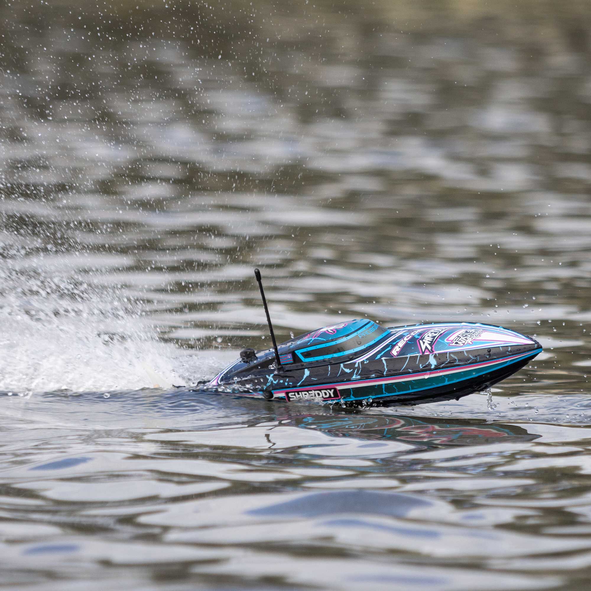 Pro Boat Recoil 2 18" Self-Righting Brushless Deep-V RTR, Shreddy