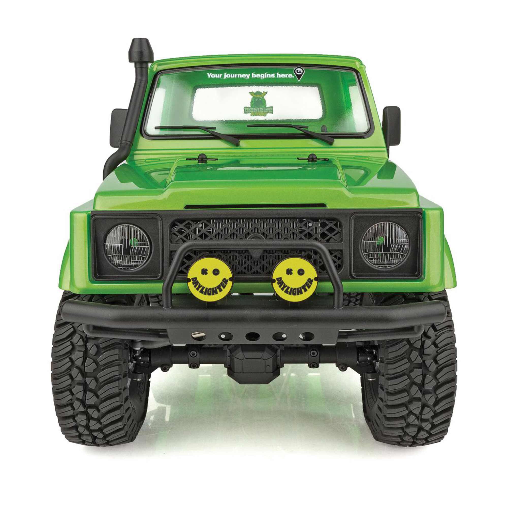 Team Associated Enduro Bushido Trail Truck RTR, Green, LiPo Combo