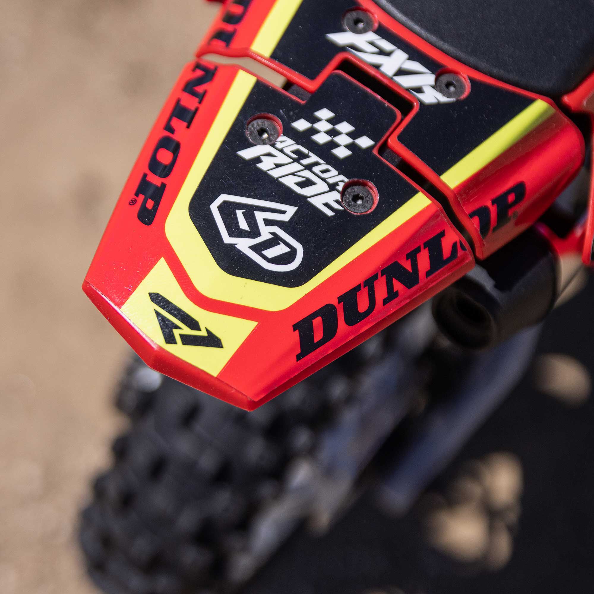 Losi 1/4 Promoto-MX FXR 2S RTR Brushless Motorcycle, Red