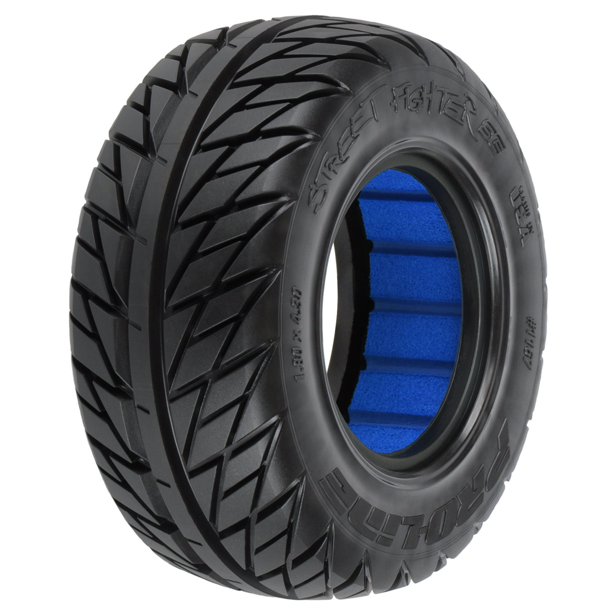 Pro-Line Racing 1/10 Street Fighter M2 Front/Rear 2.2"/3.0" Short Course Tires (2)