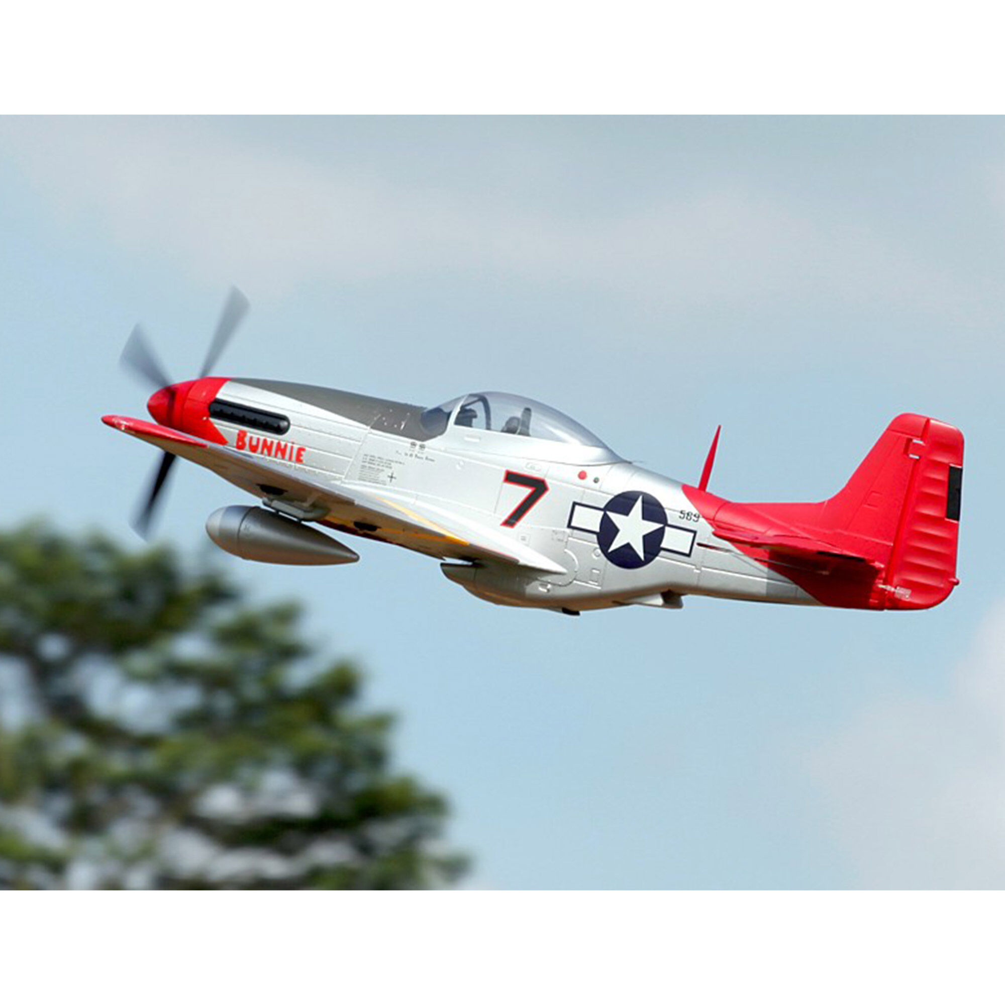 FMS P-51D Red Tail PNP, 1700mm