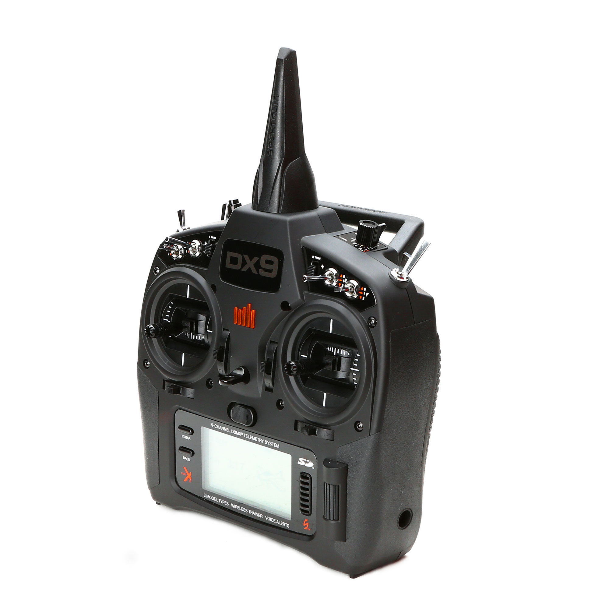 Spektrum DX9 Black 9-Channel DSMX Transmitter Only