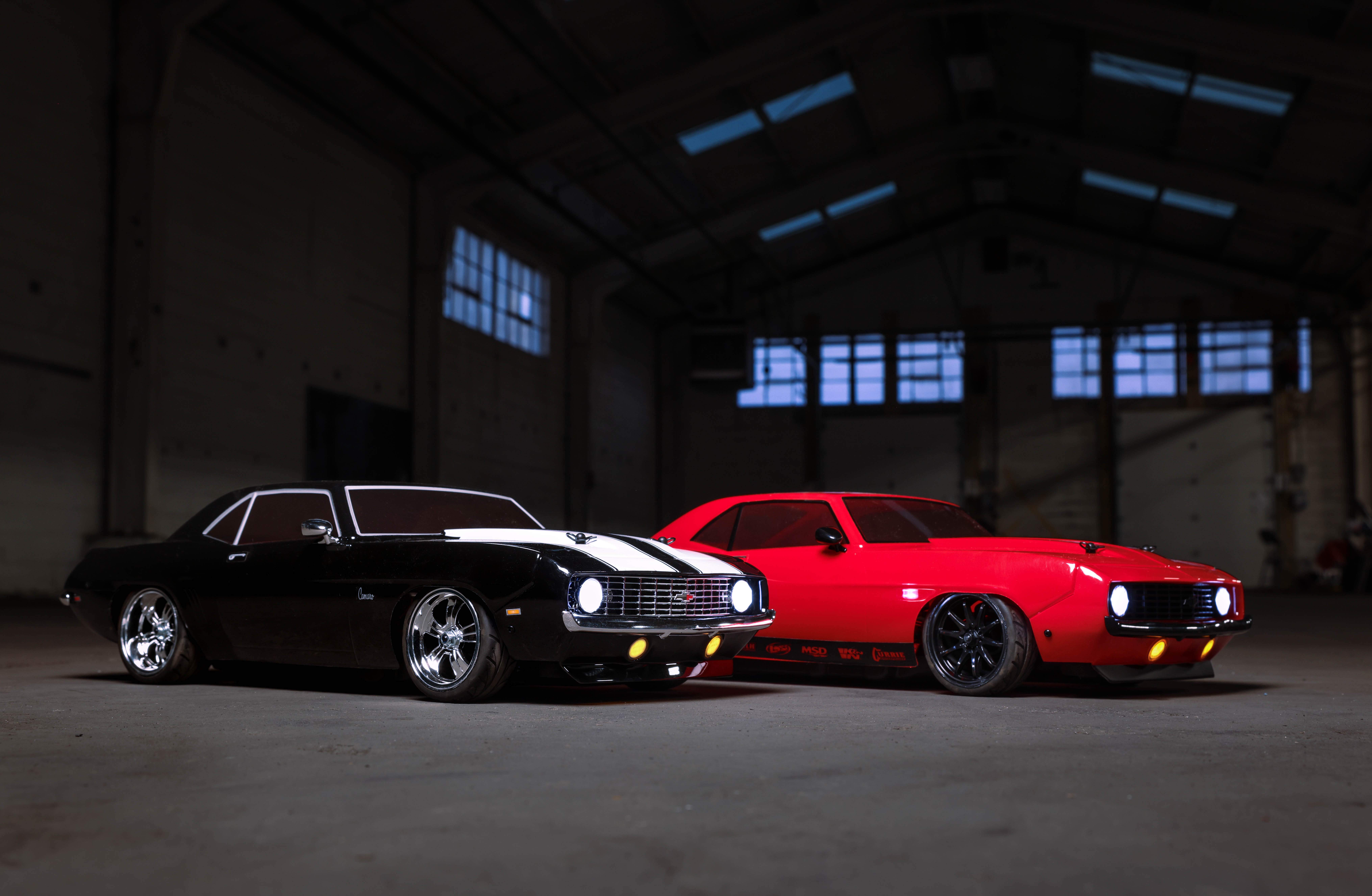 Losi 1/10 Chevy Camaro V100 2S AWD RTR Brushed