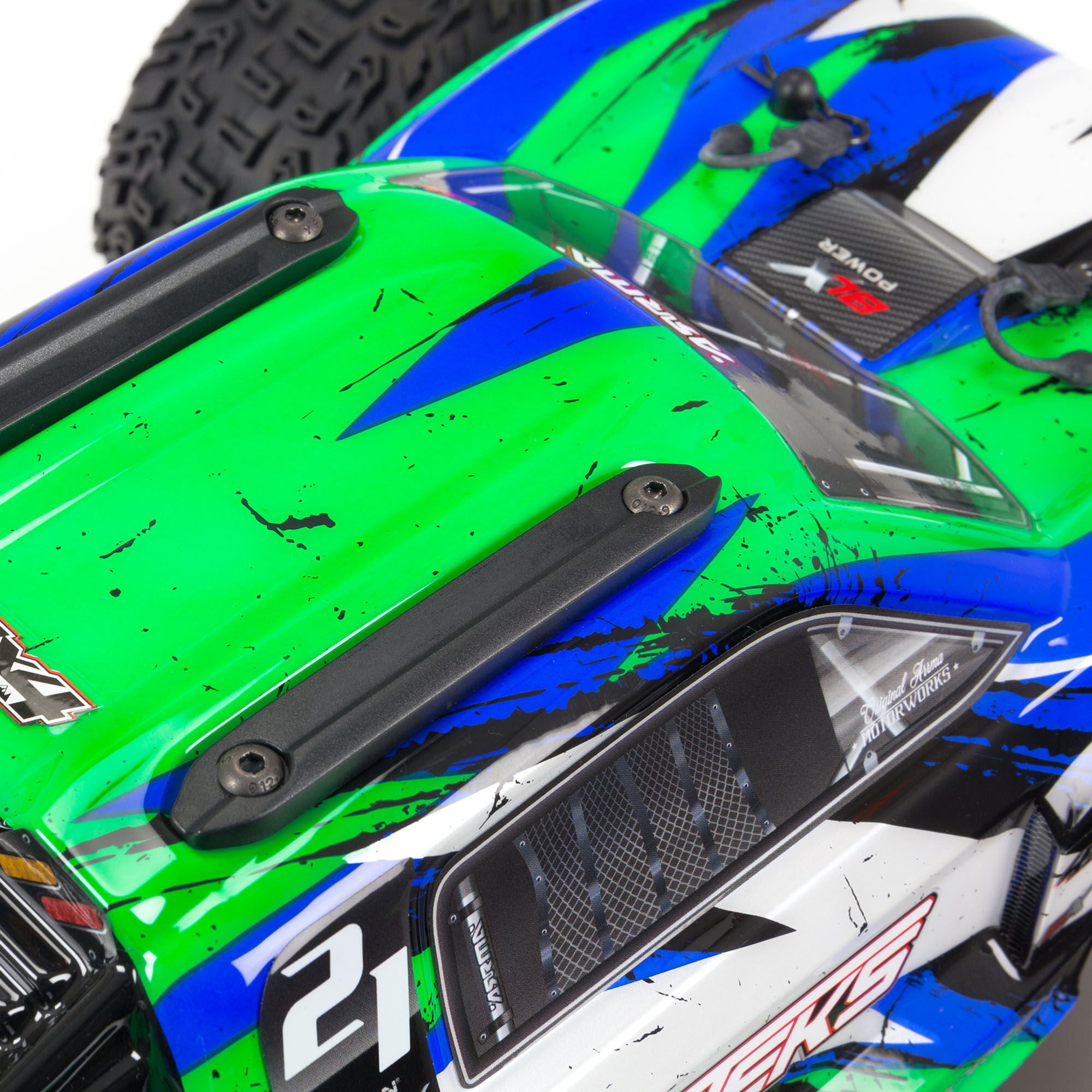 ARRMA 1/10 VORTEKS 3S 4X4 RTR Brushless Stadium Truck, Green