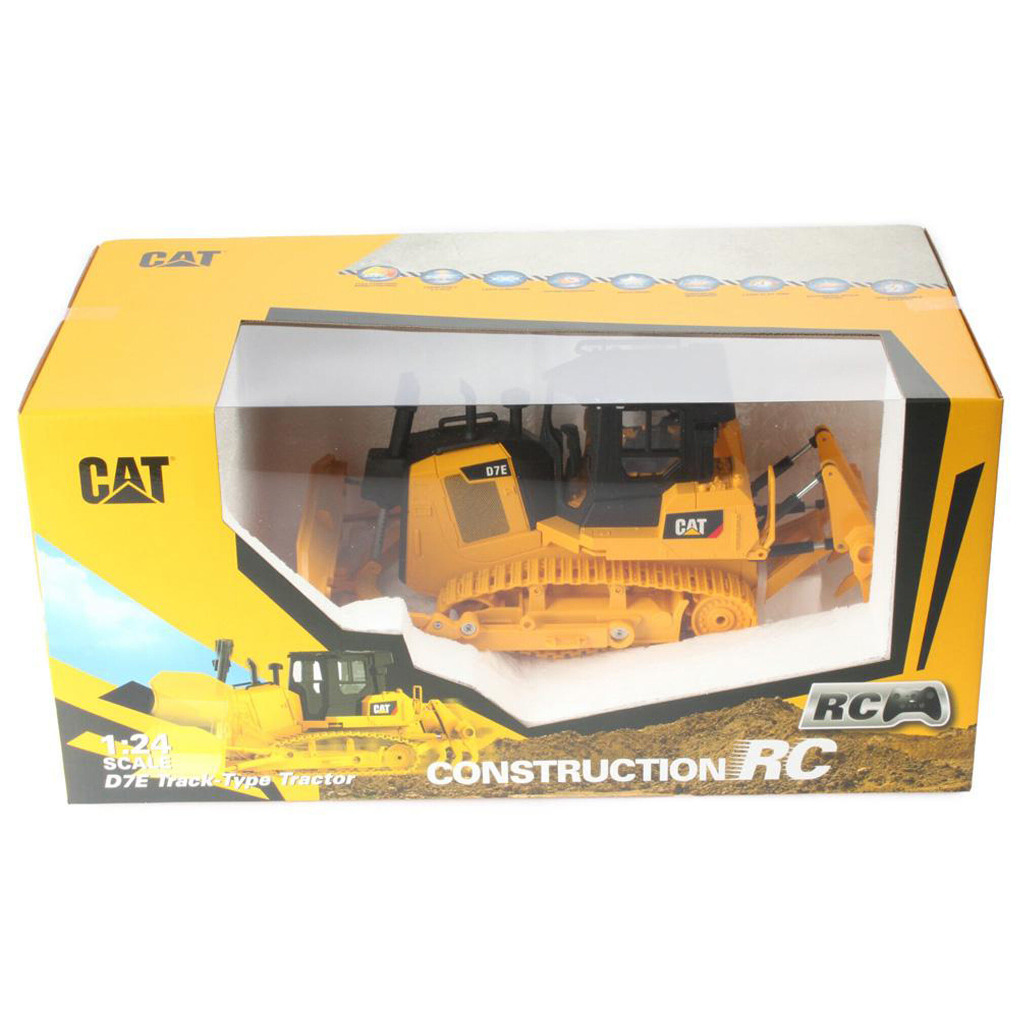 DCM/Racemasters 1/24 RC Caterpillar D7E Bulldozer