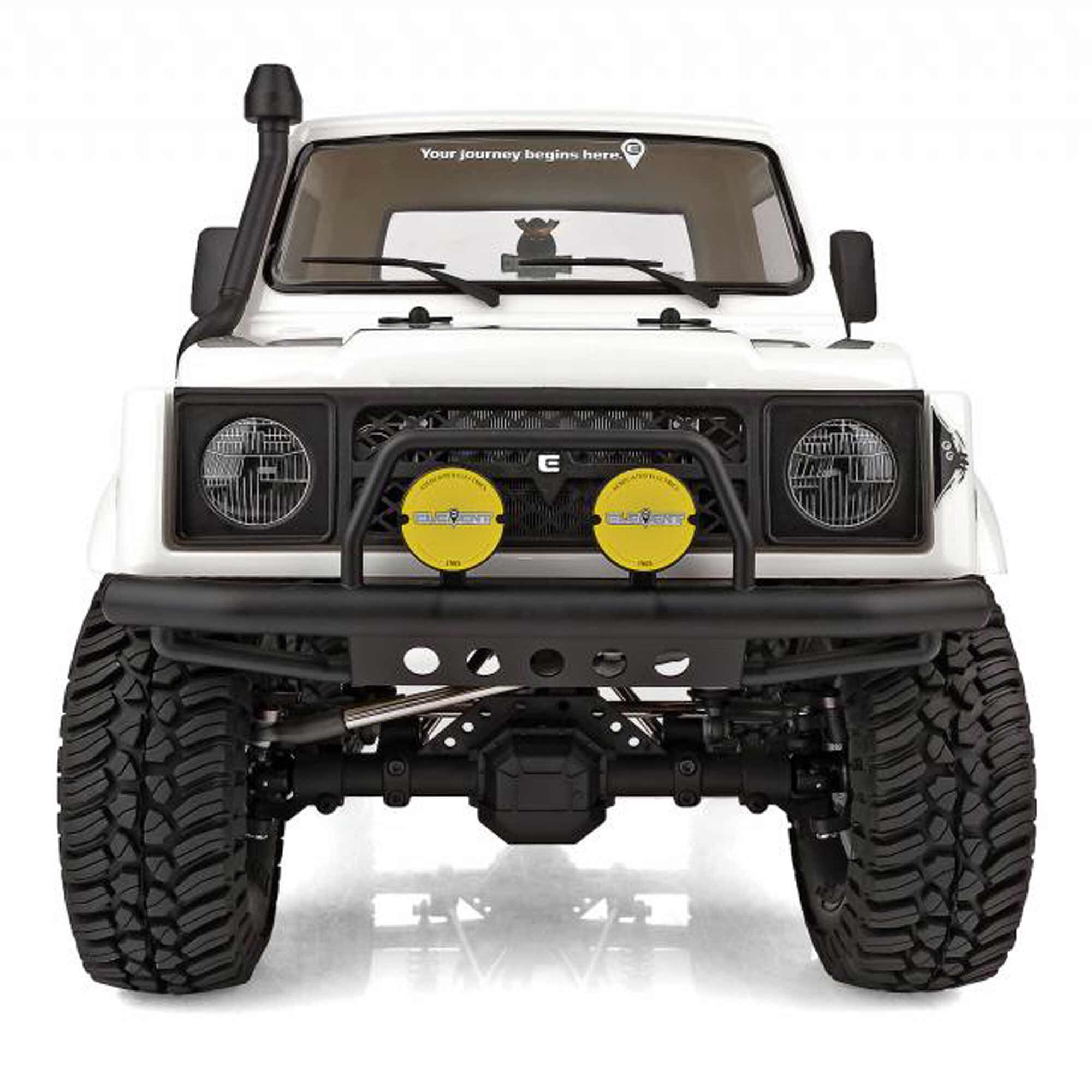 Team Associated 1/10 Enduro Bushido Brushed Trail Truck RTR, White