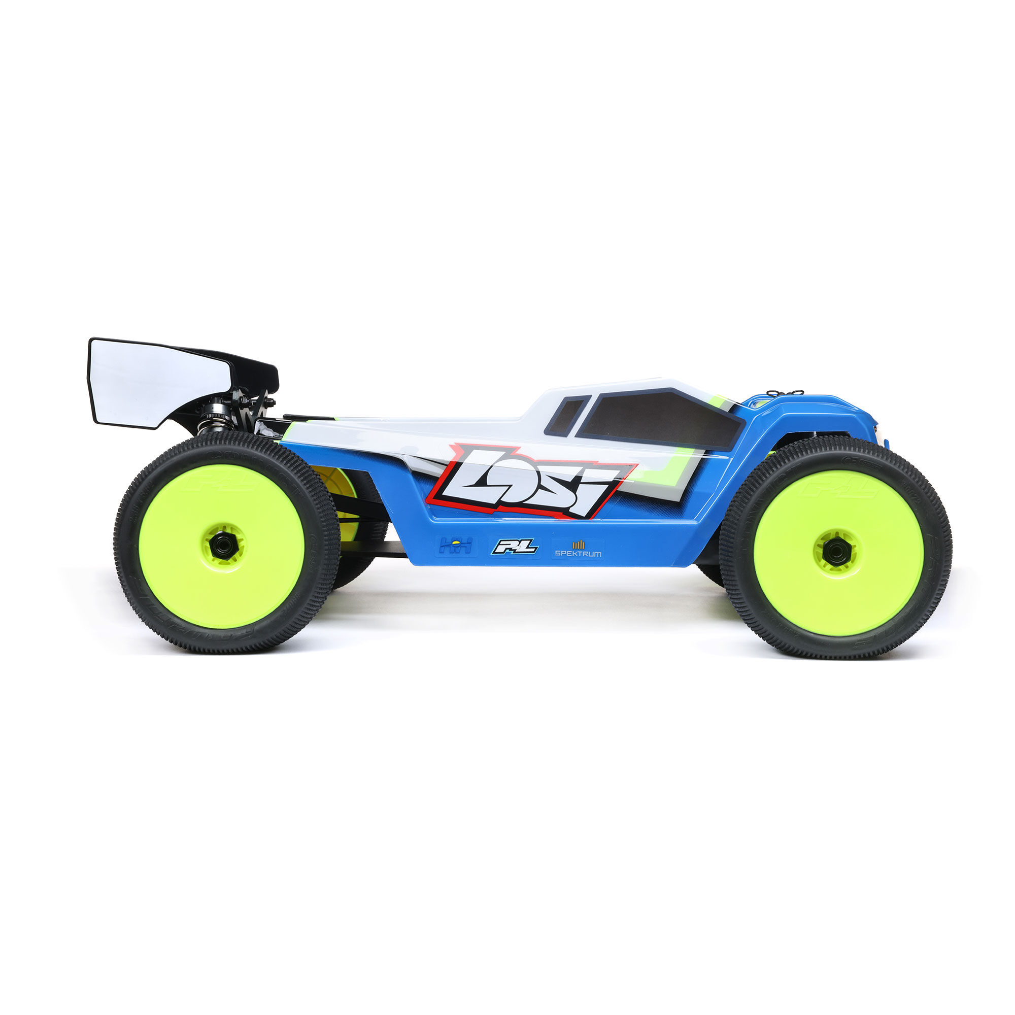 Losi 1/8 8IGHT-XTE 4S 4X4 RTR Brushless Race Truggy, Clear