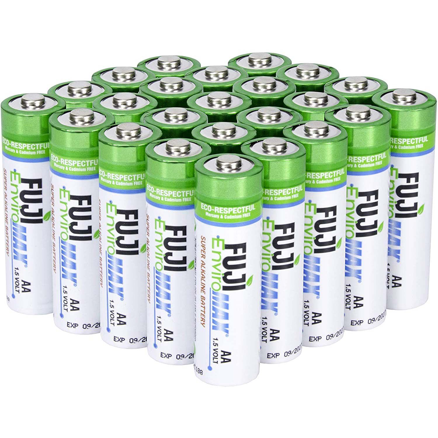 Fuji Novel Batteries EnviroMAX AA Alkaline Battery (24)