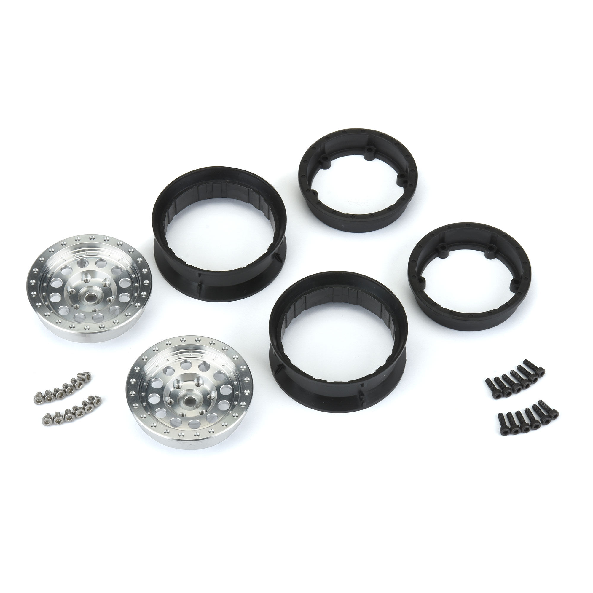 Pro-Line Racing 1/10 Rock Shooter Aluminum Front/Rear 1.9" 12mm Crawling Wheels (2)