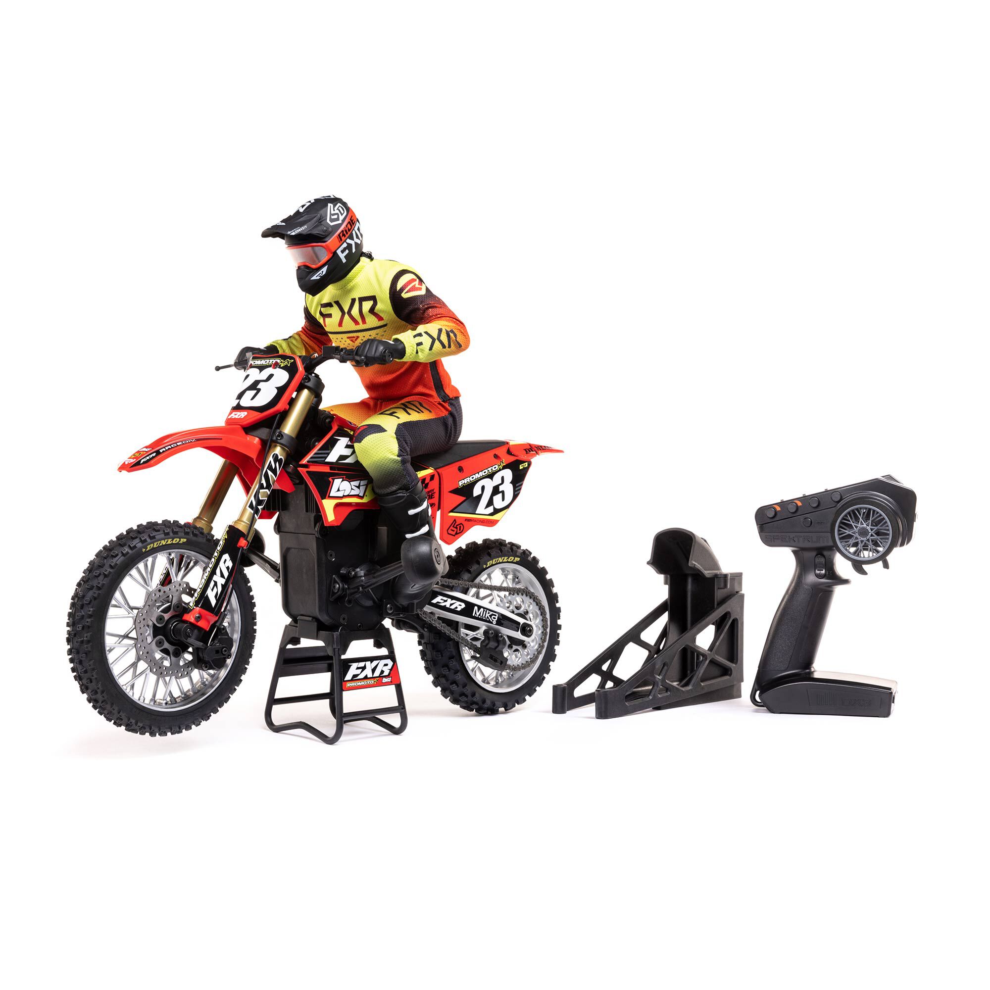 Losi 1/4 Promoto-MX FXR 2S RTR Brushless Motorcycle, Red