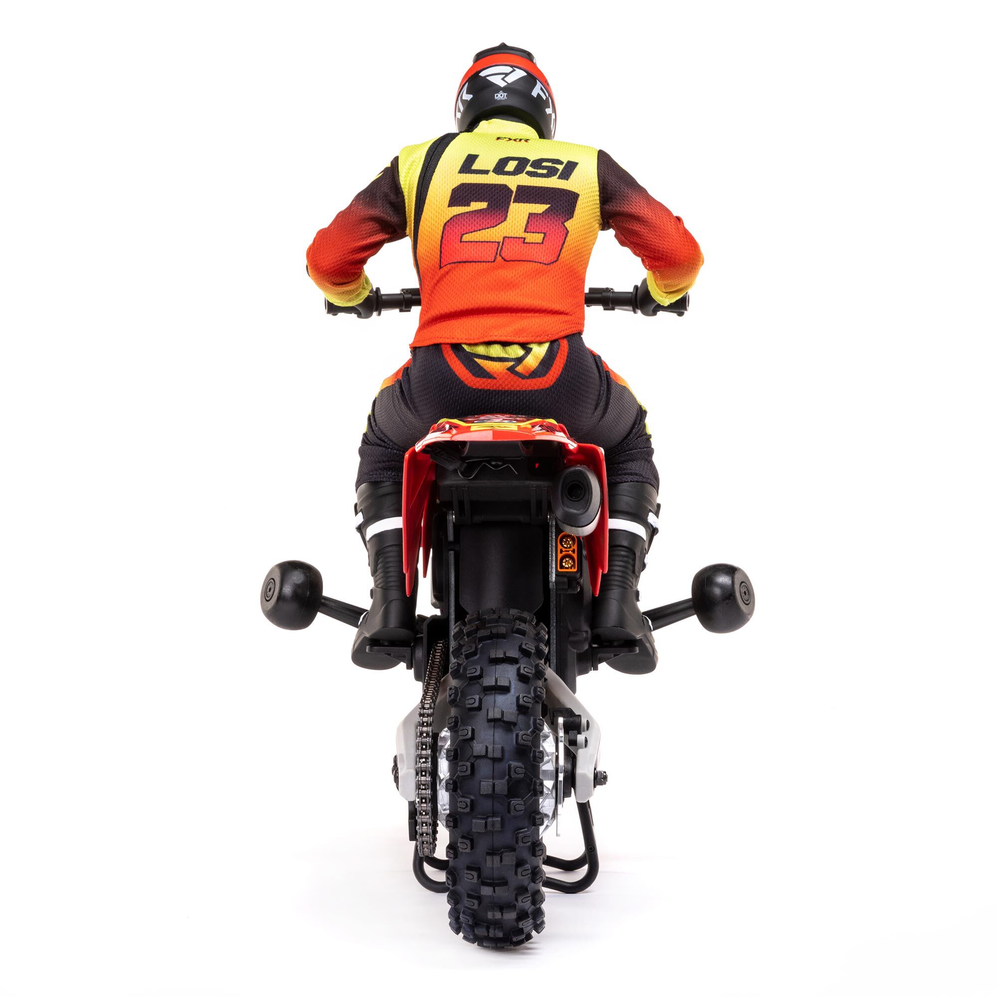 Losi 1/4 Promoto-MX FXR 2S RTR Brushless Motorcycle, Red