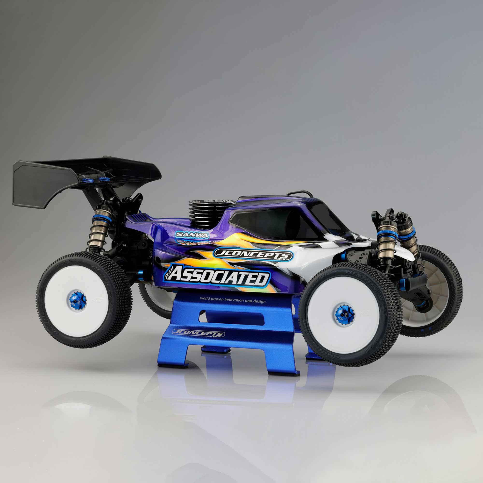 JConcepts, Inc. Metal Car Stand, Yellow